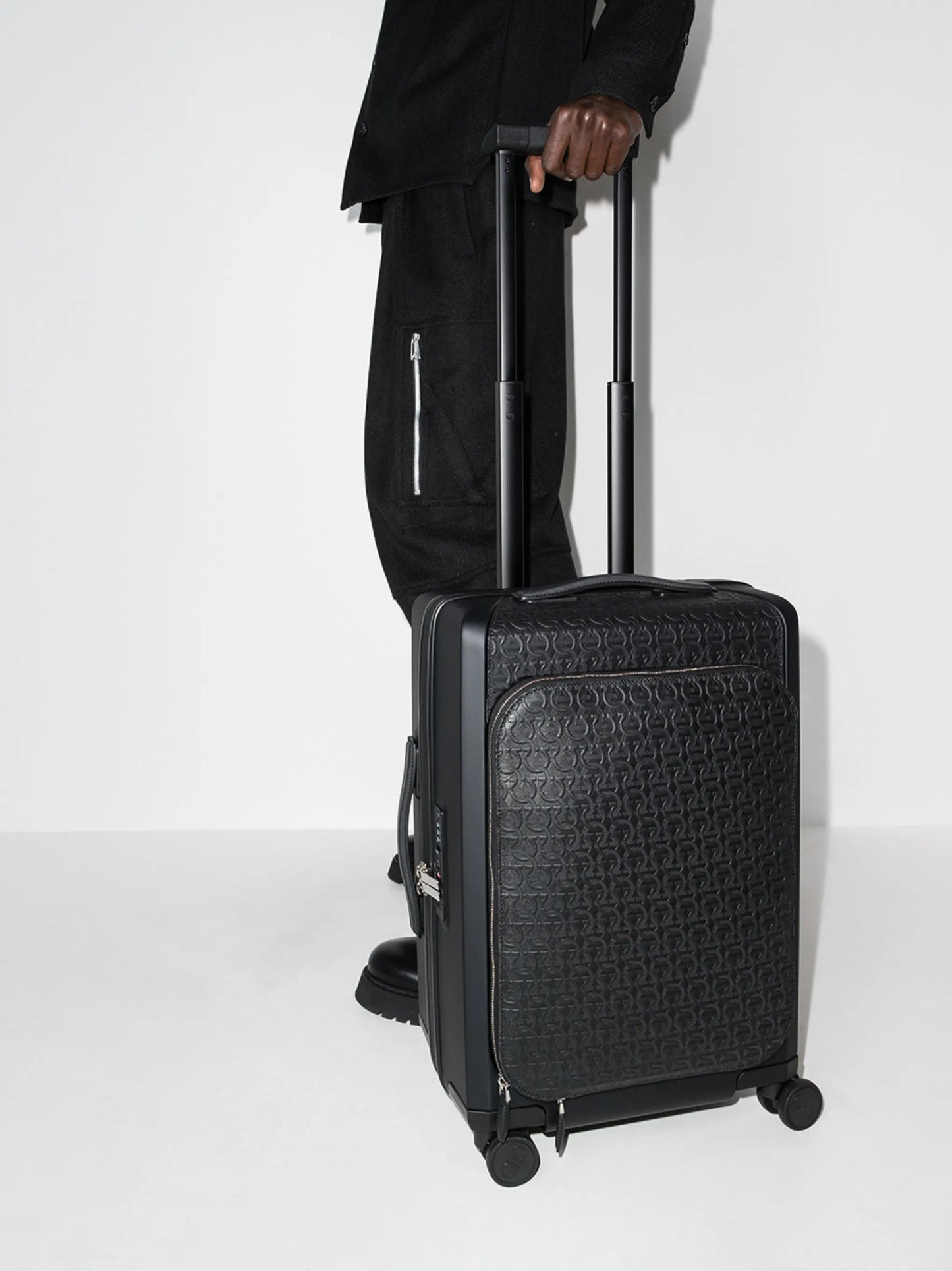 Gancini carry-on suitcase