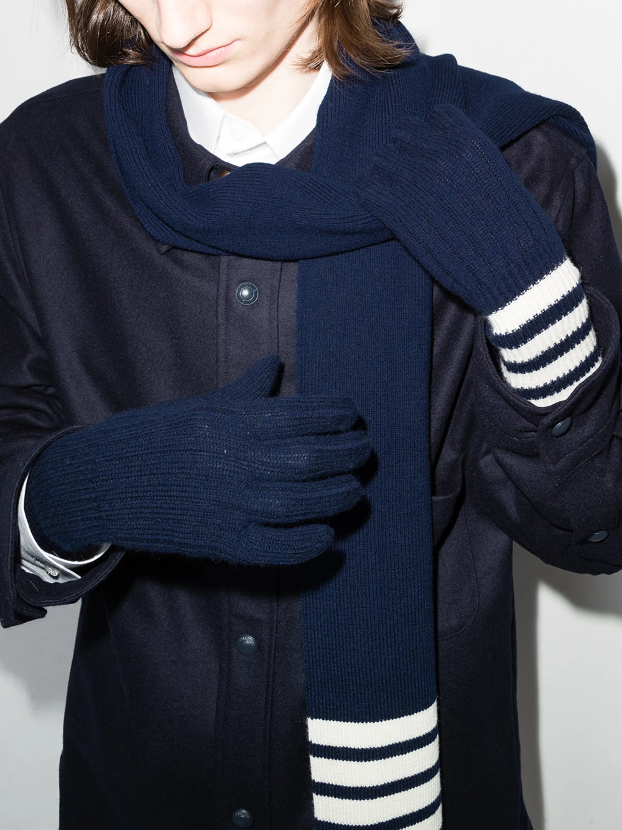 4 Bar cashmere gloves
