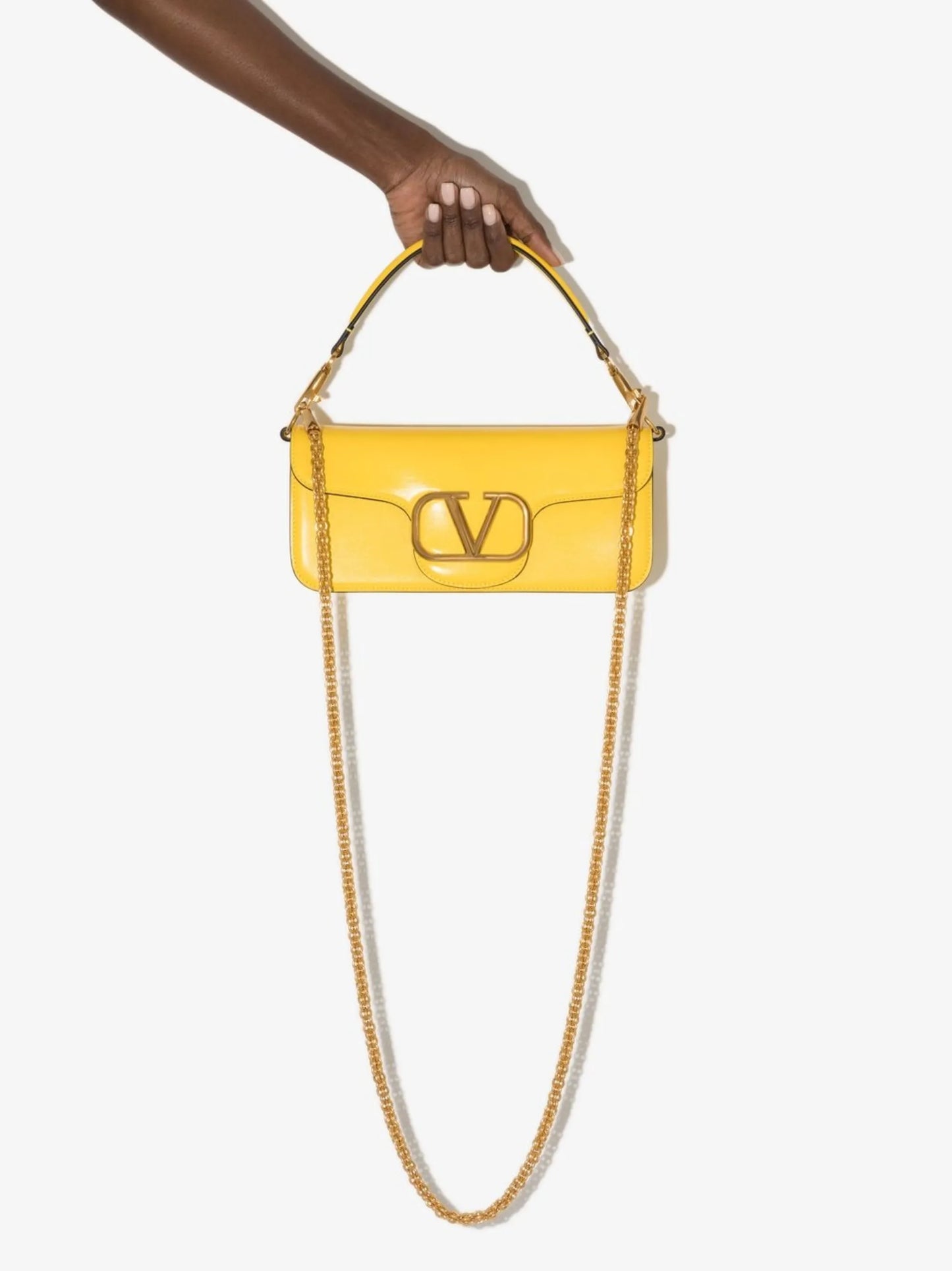 VLogo clutch bag