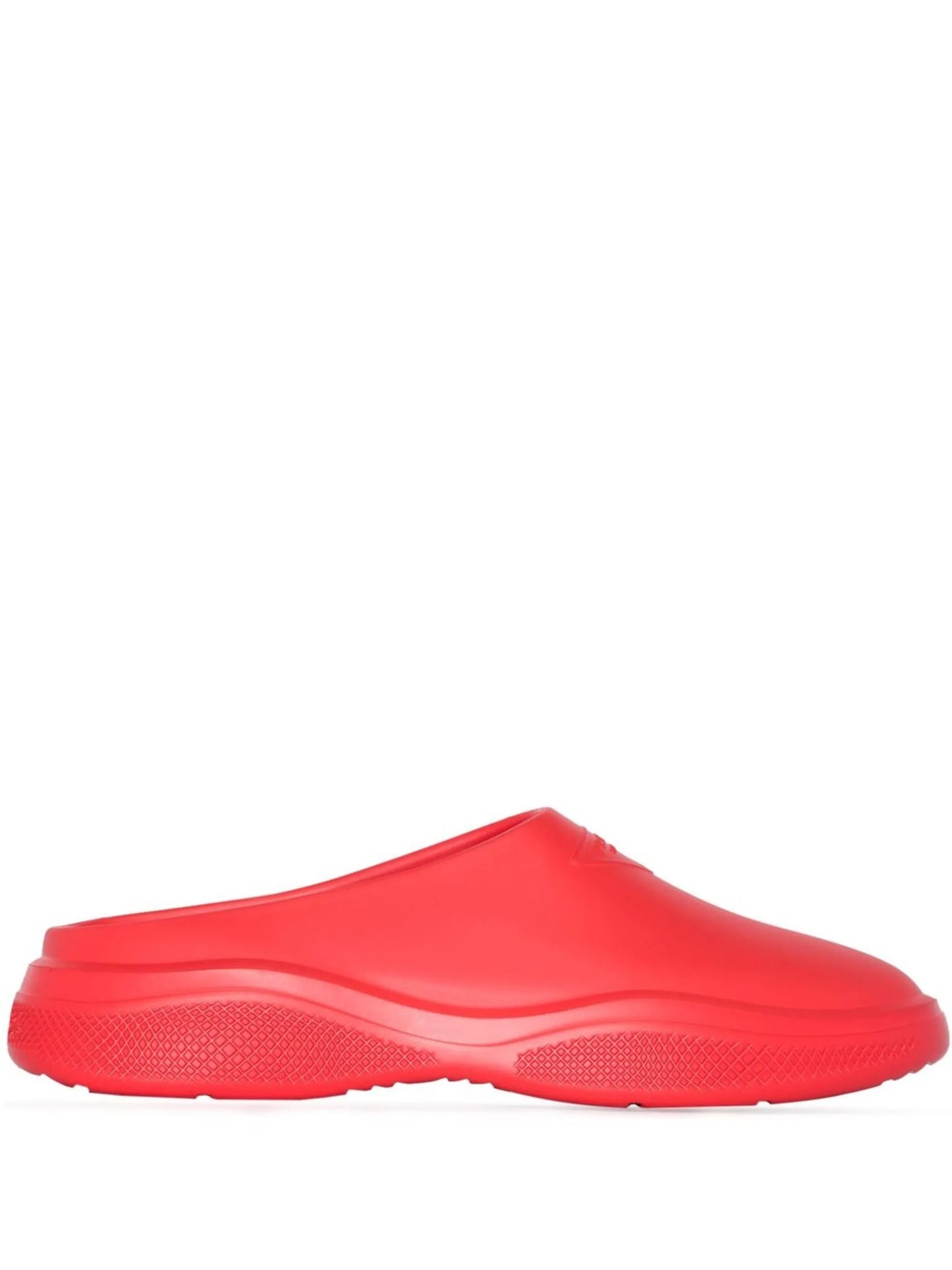 logo slip-on backless slides