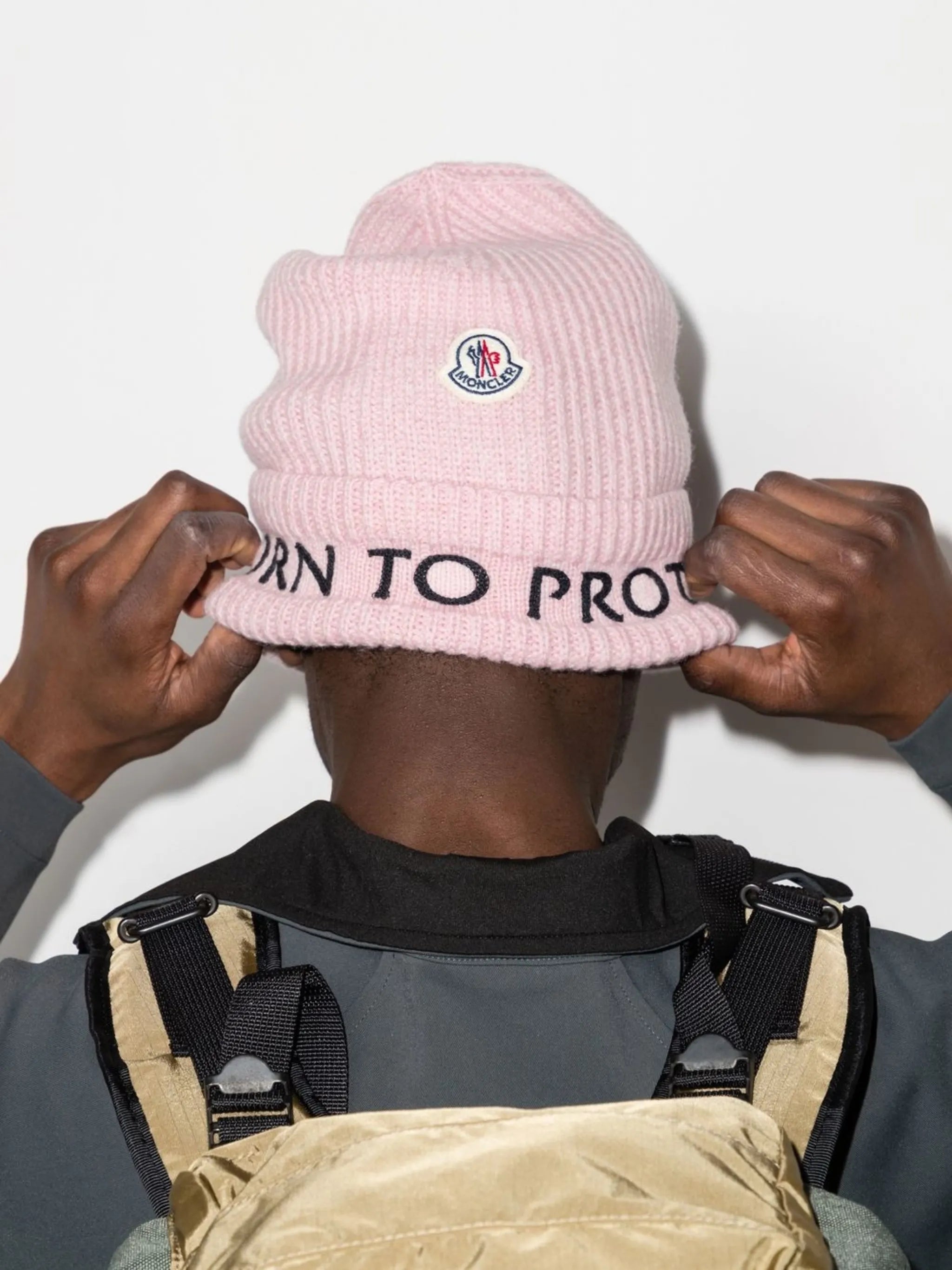 Born To Protect logo beanie