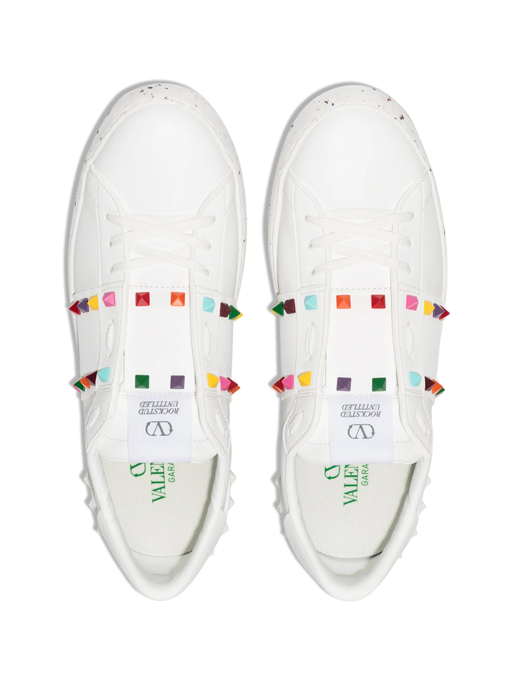 Open For a Change leather sneakers