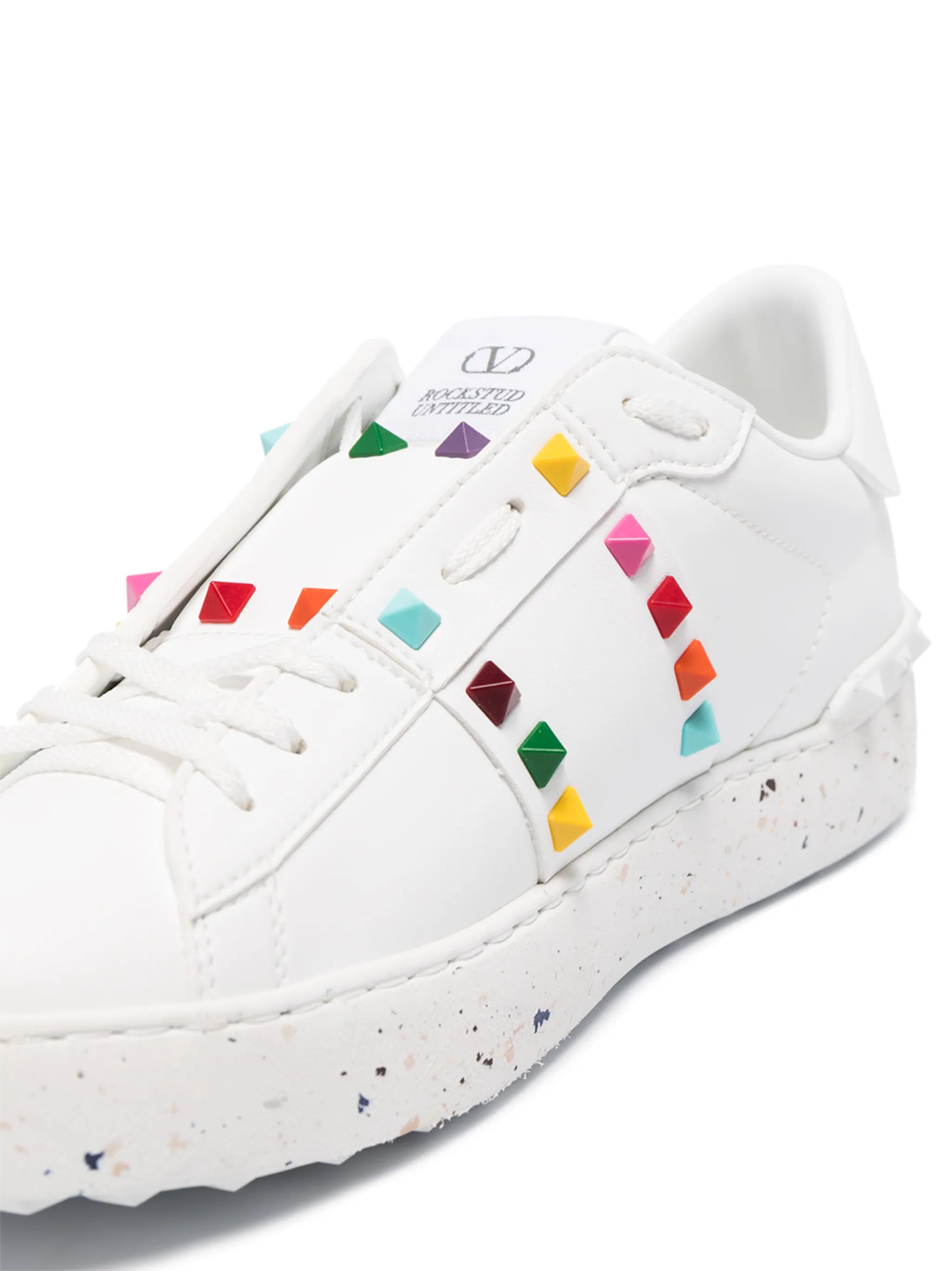 Open For a Change leather sneakers