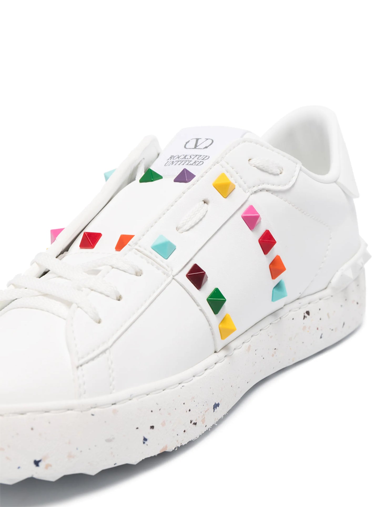 Open For a Change leather sneakers