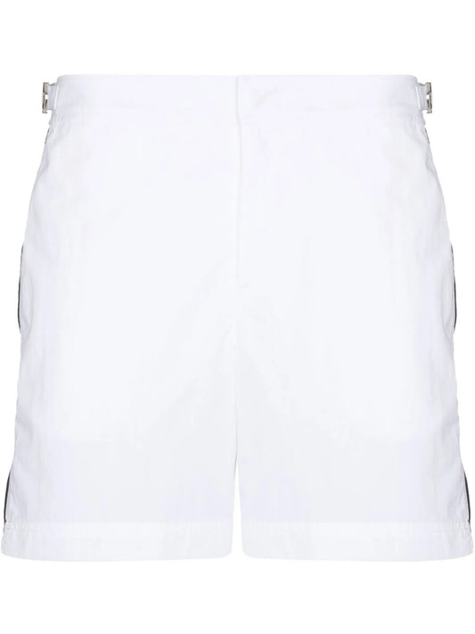 colour-block swim-shorts