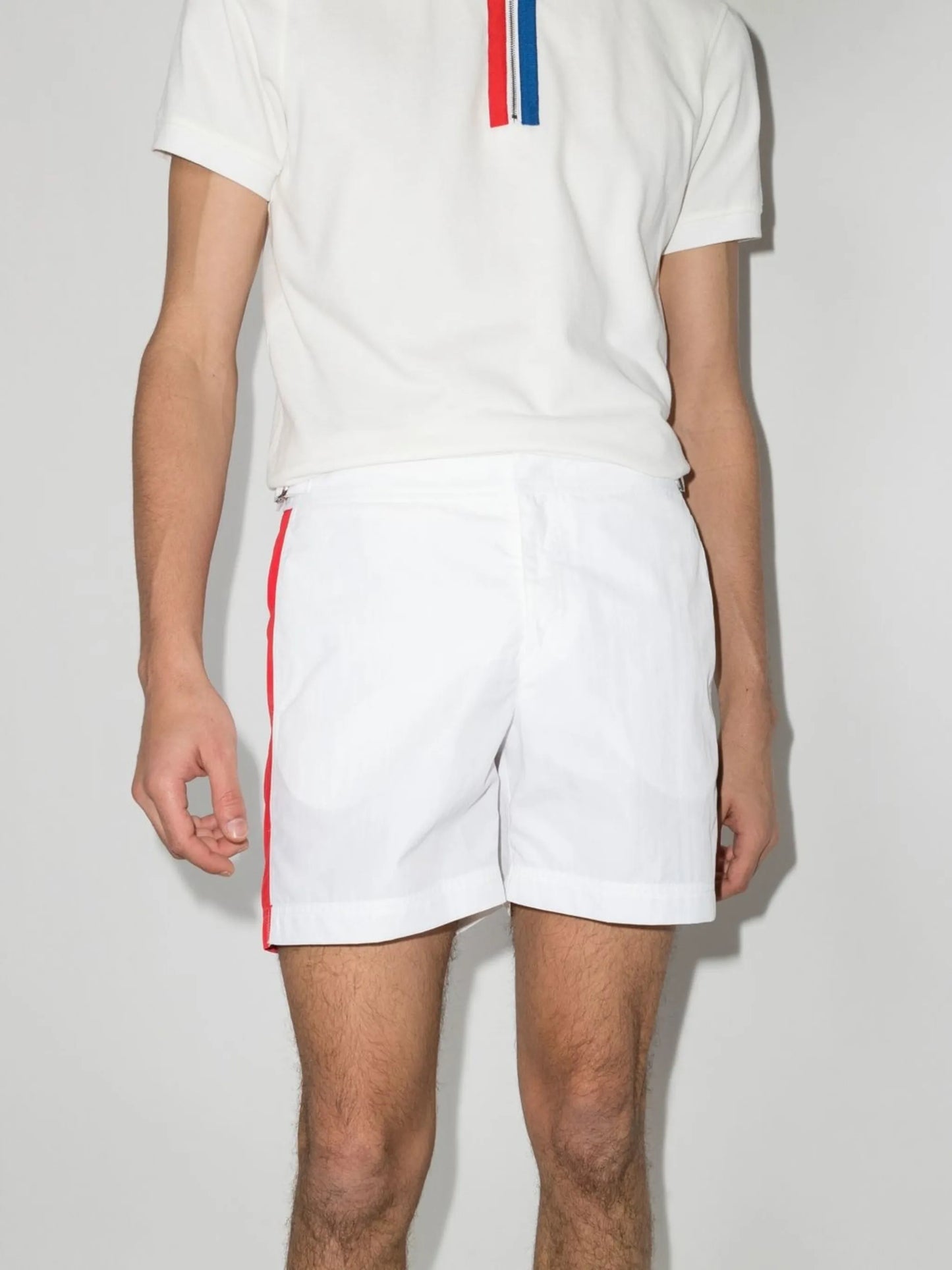 colour-block swim-shorts