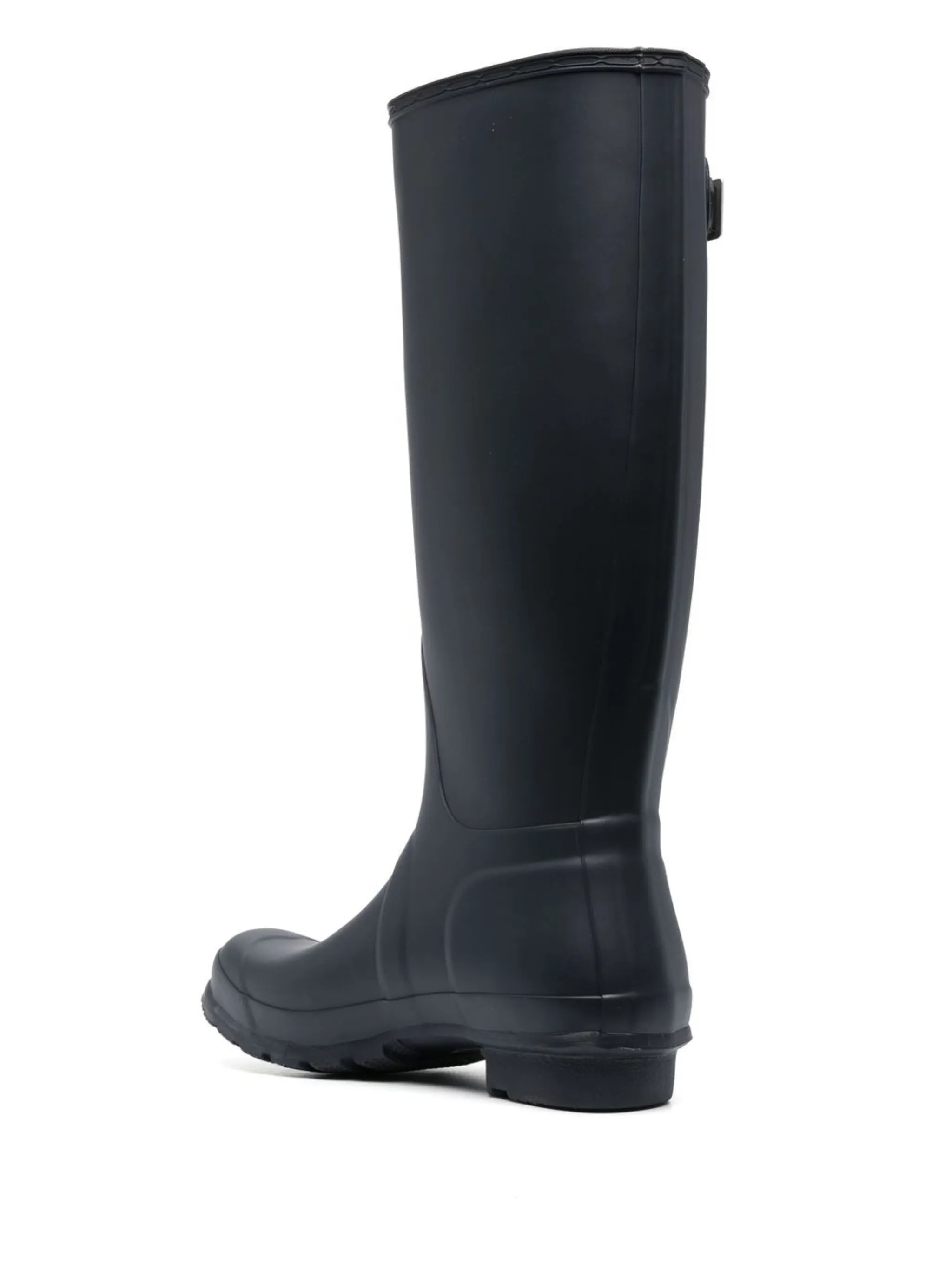 knee-length logo-detail boots