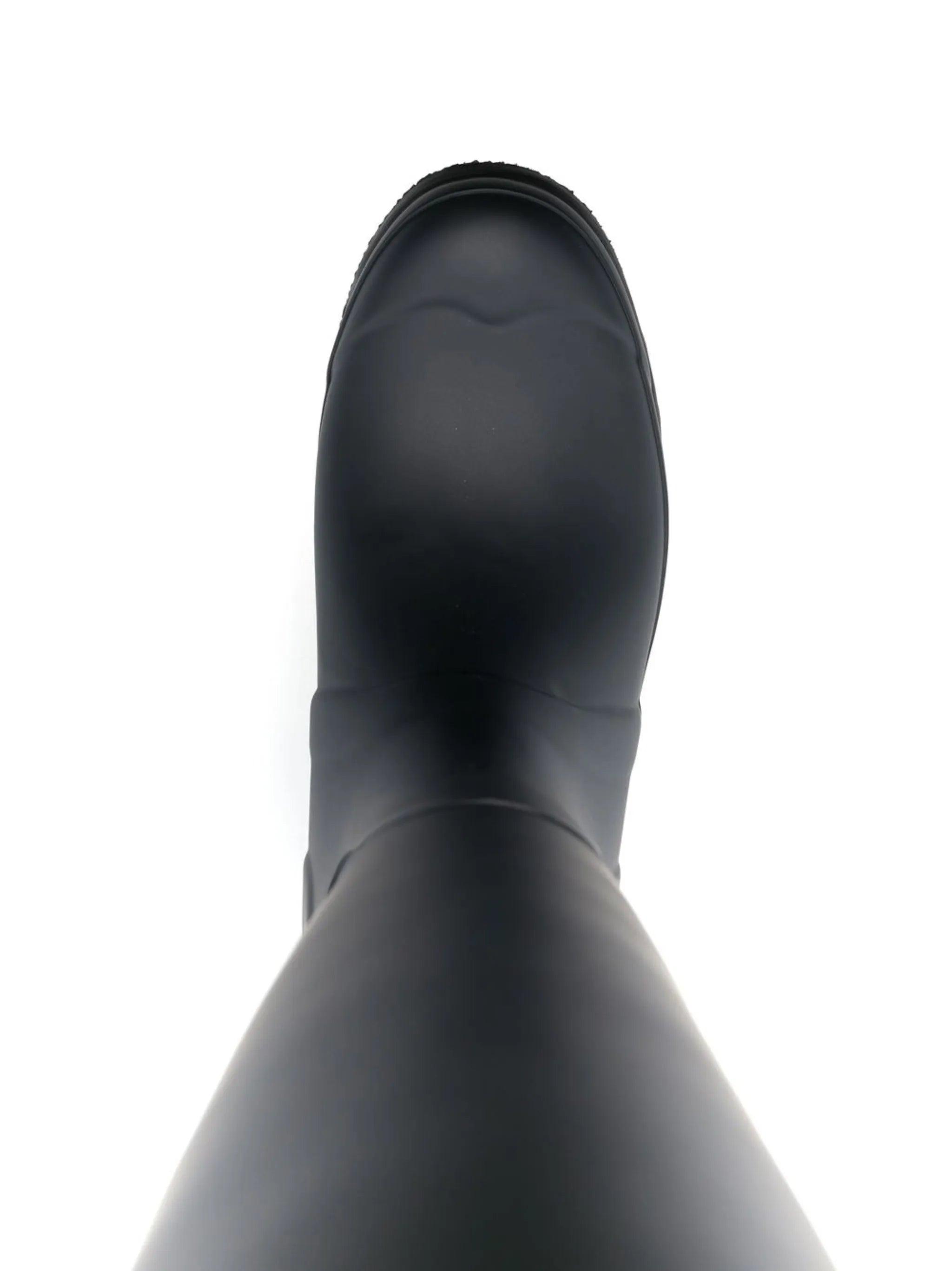 knee-length logo-detail boots