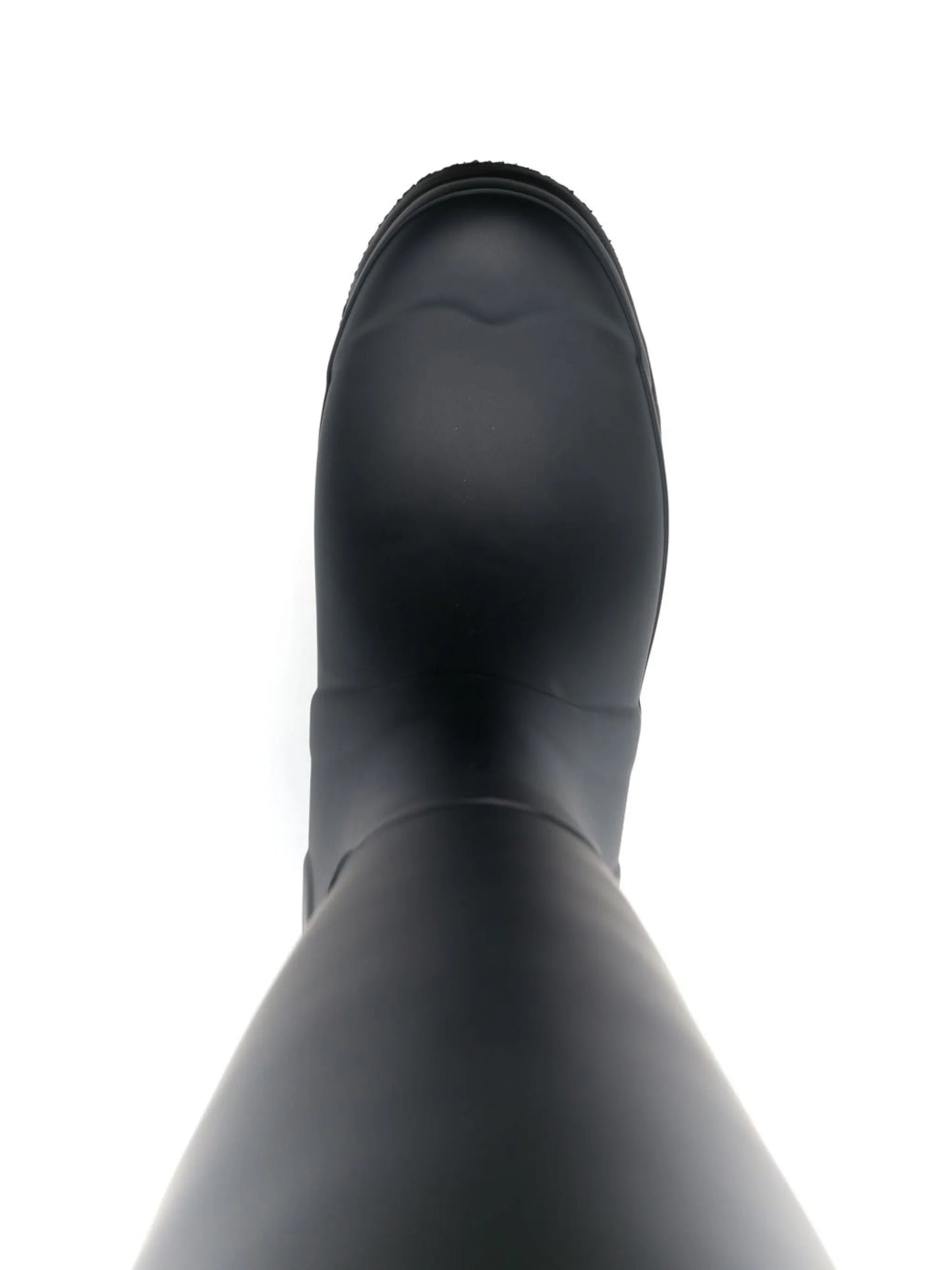 knee-length logo-detail boots