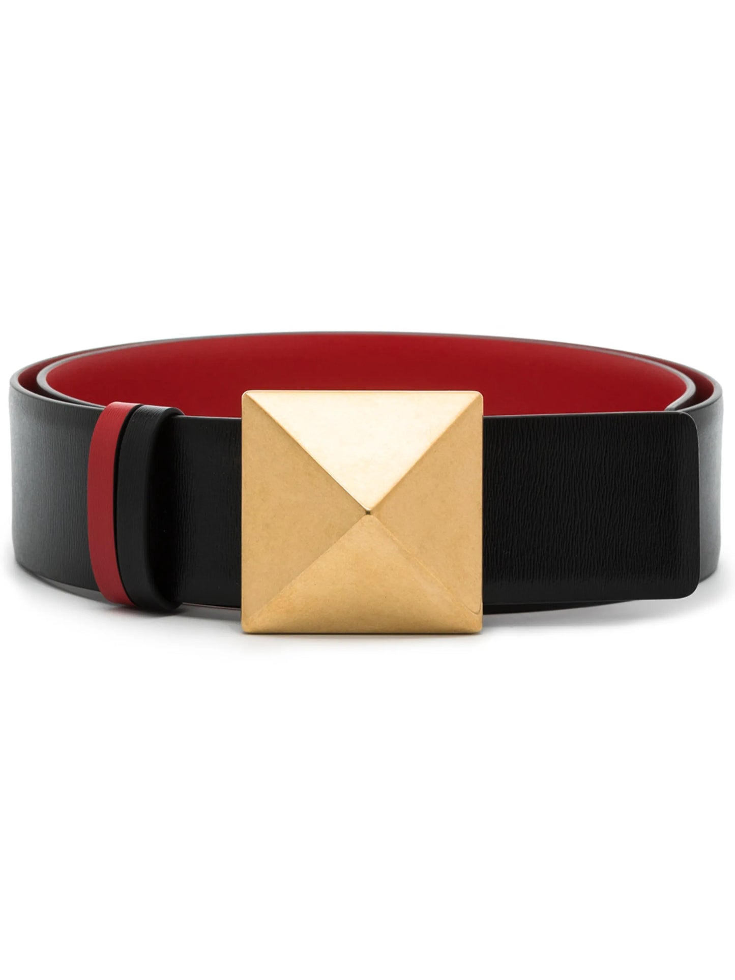 Maxi Stud reversible leather belt