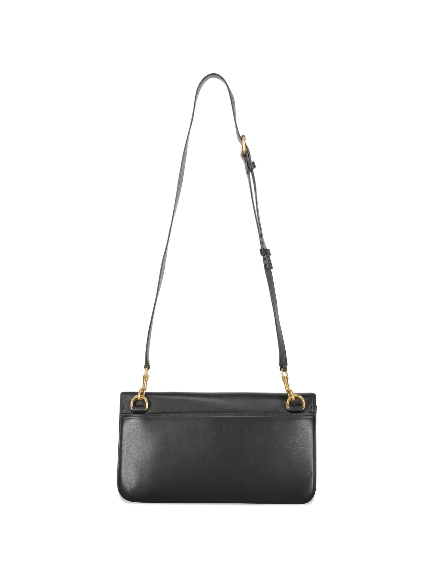 logo-plaque messenger bag