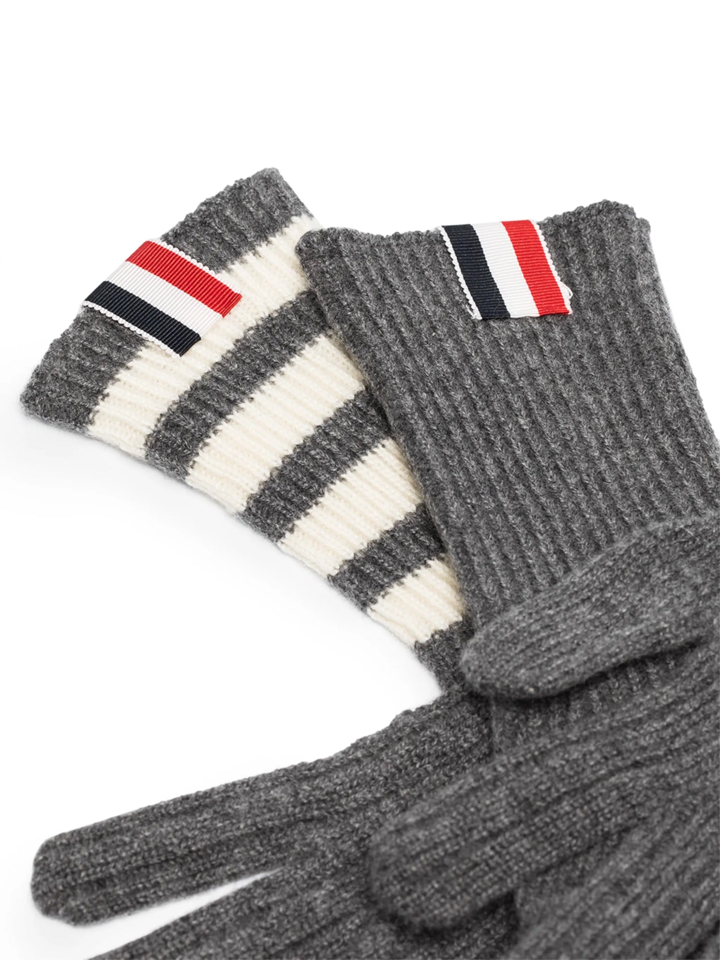 4-Bar cashmere gloves