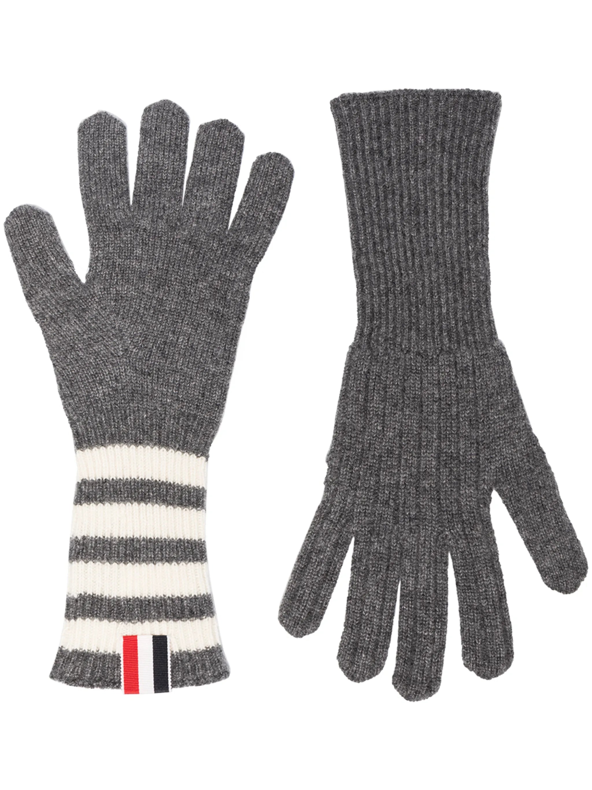 4-Bar cashmere gloves