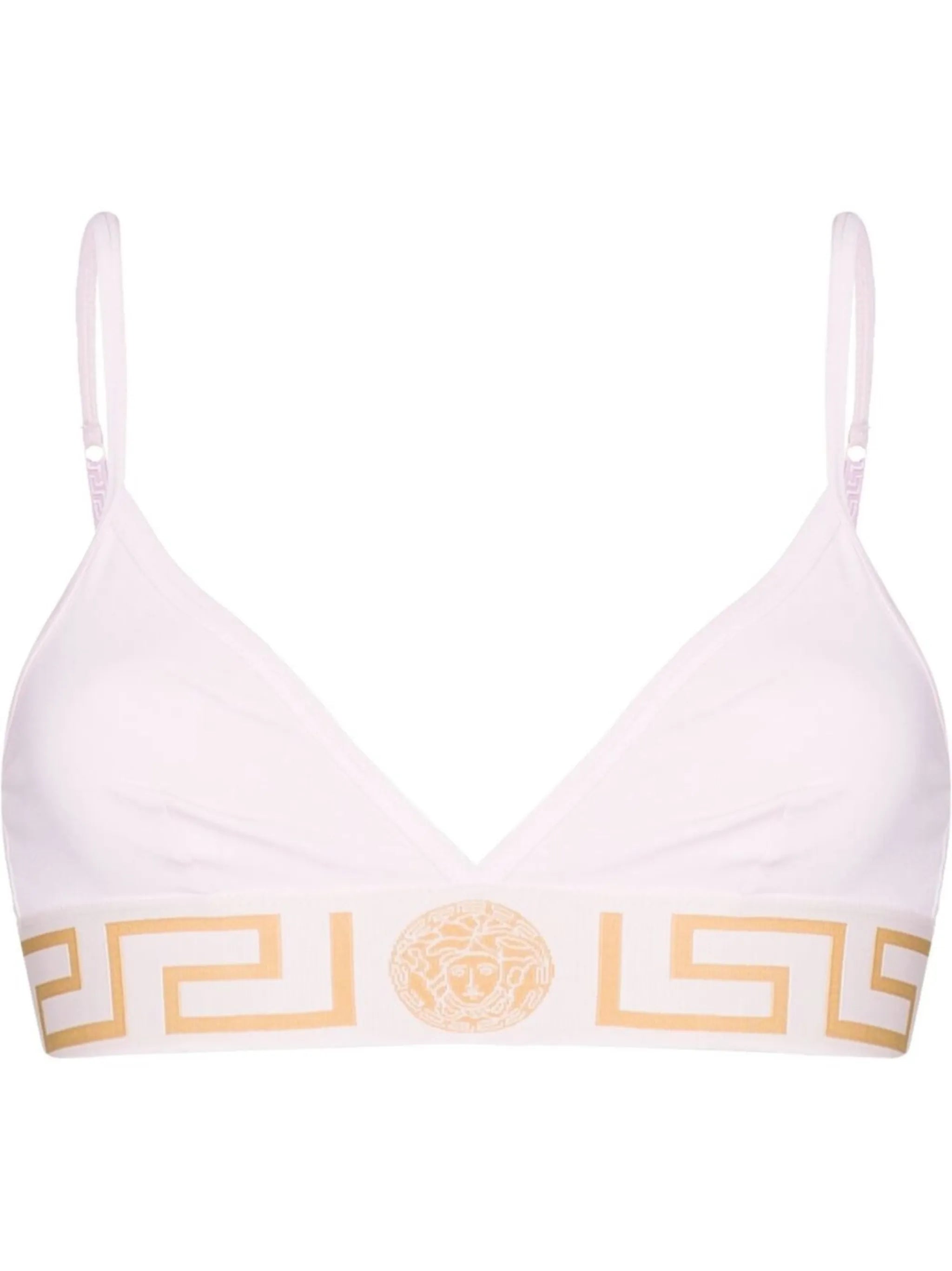 Greca-trim triangle bra
