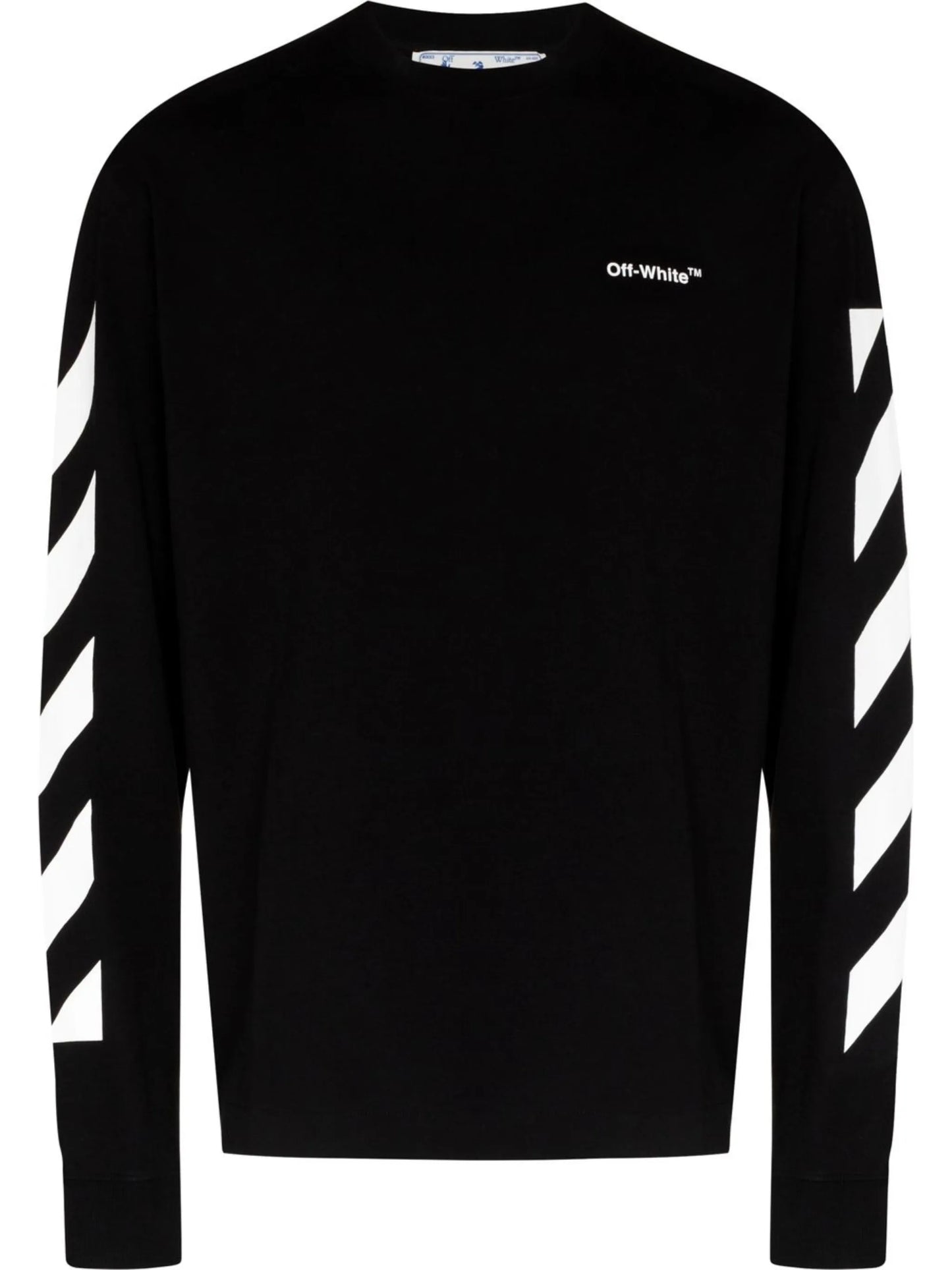 Diag graphic sleeve T-shirt