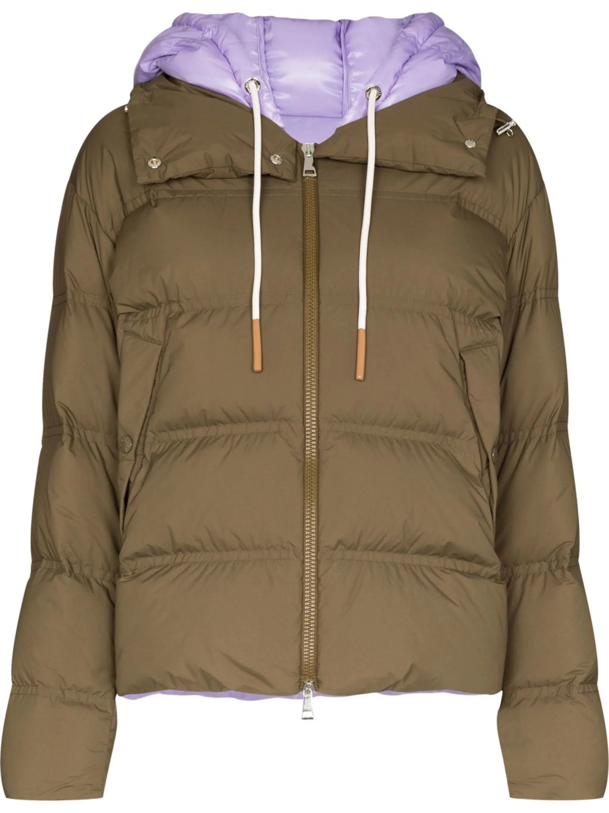 Loctudy colour-block puffer jacket