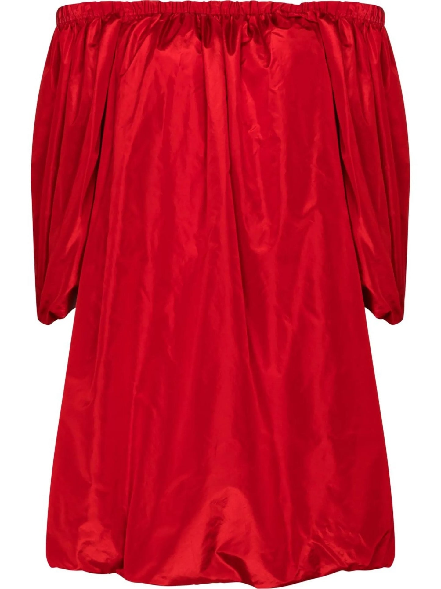 off-shoulder mini dress
