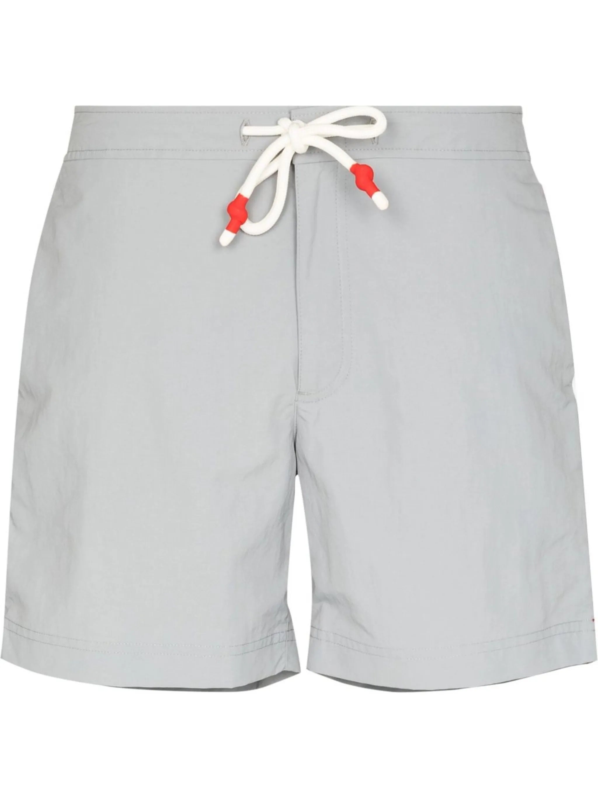 side-stripe drawstring swim shorts