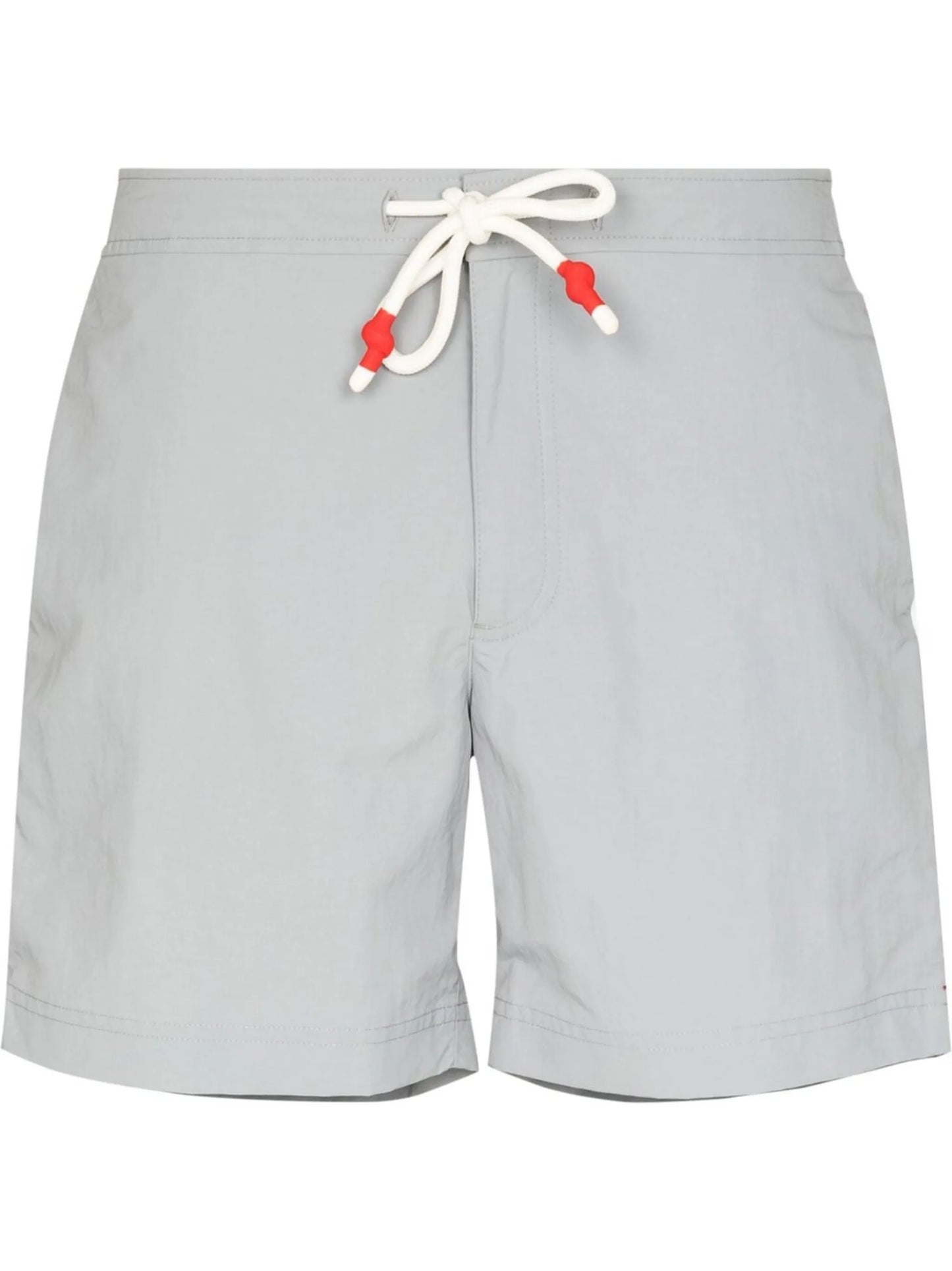 side-stripe drawstring swim shorts