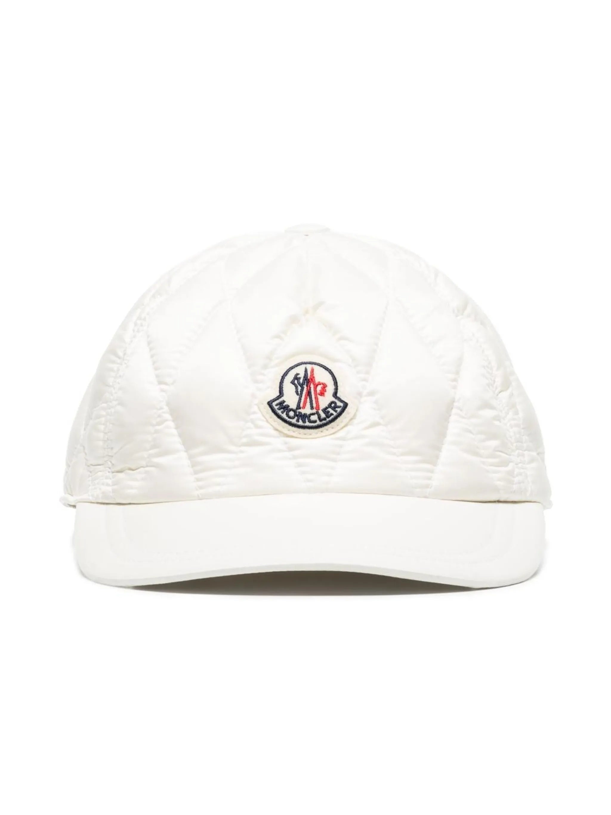 logo-patch quilted cap