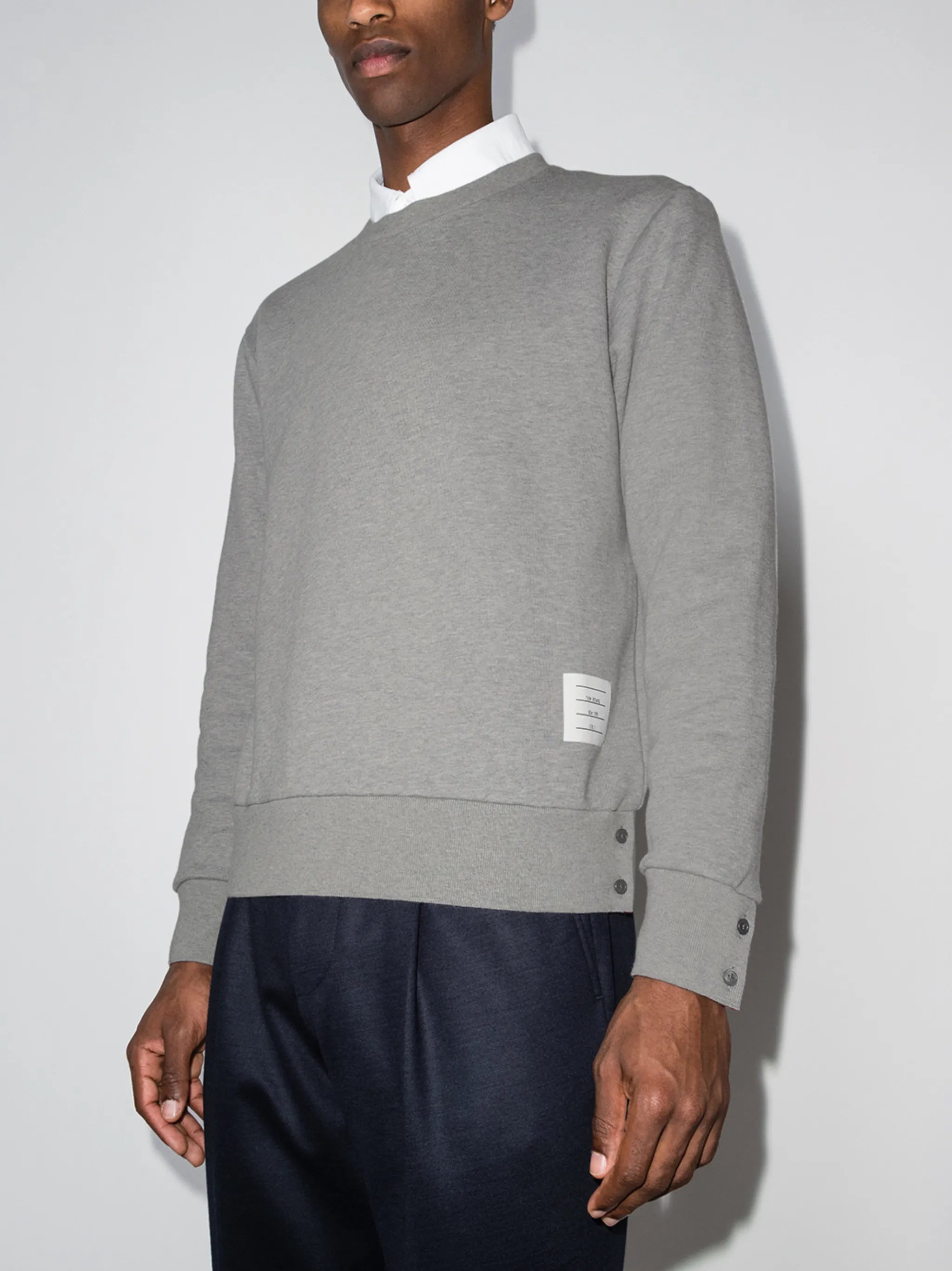 RWB stripe cotton sweatshirt