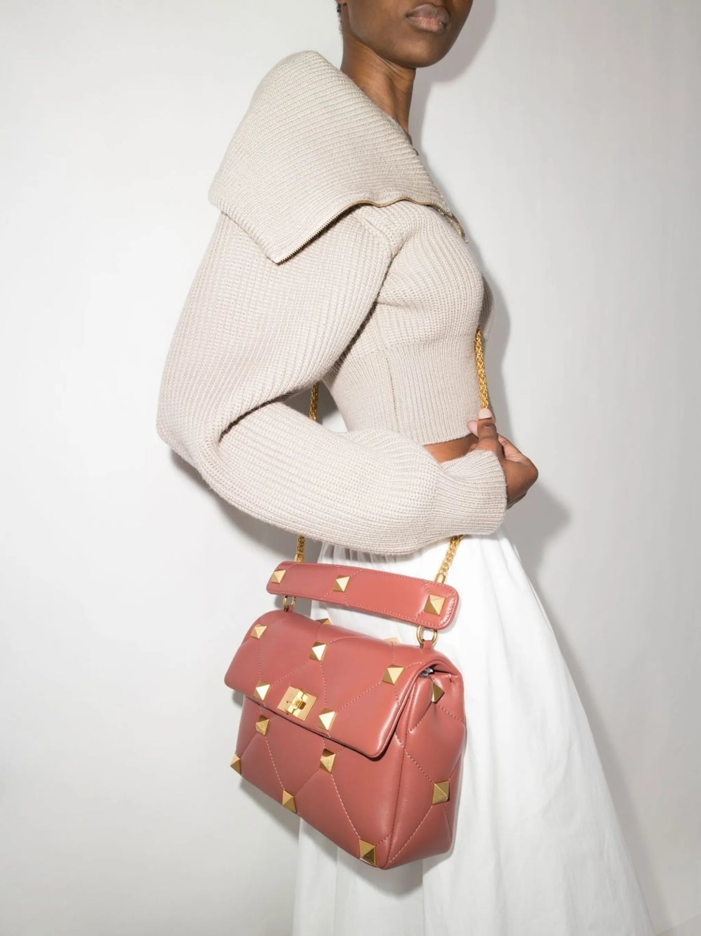 Roman Stud tote bag