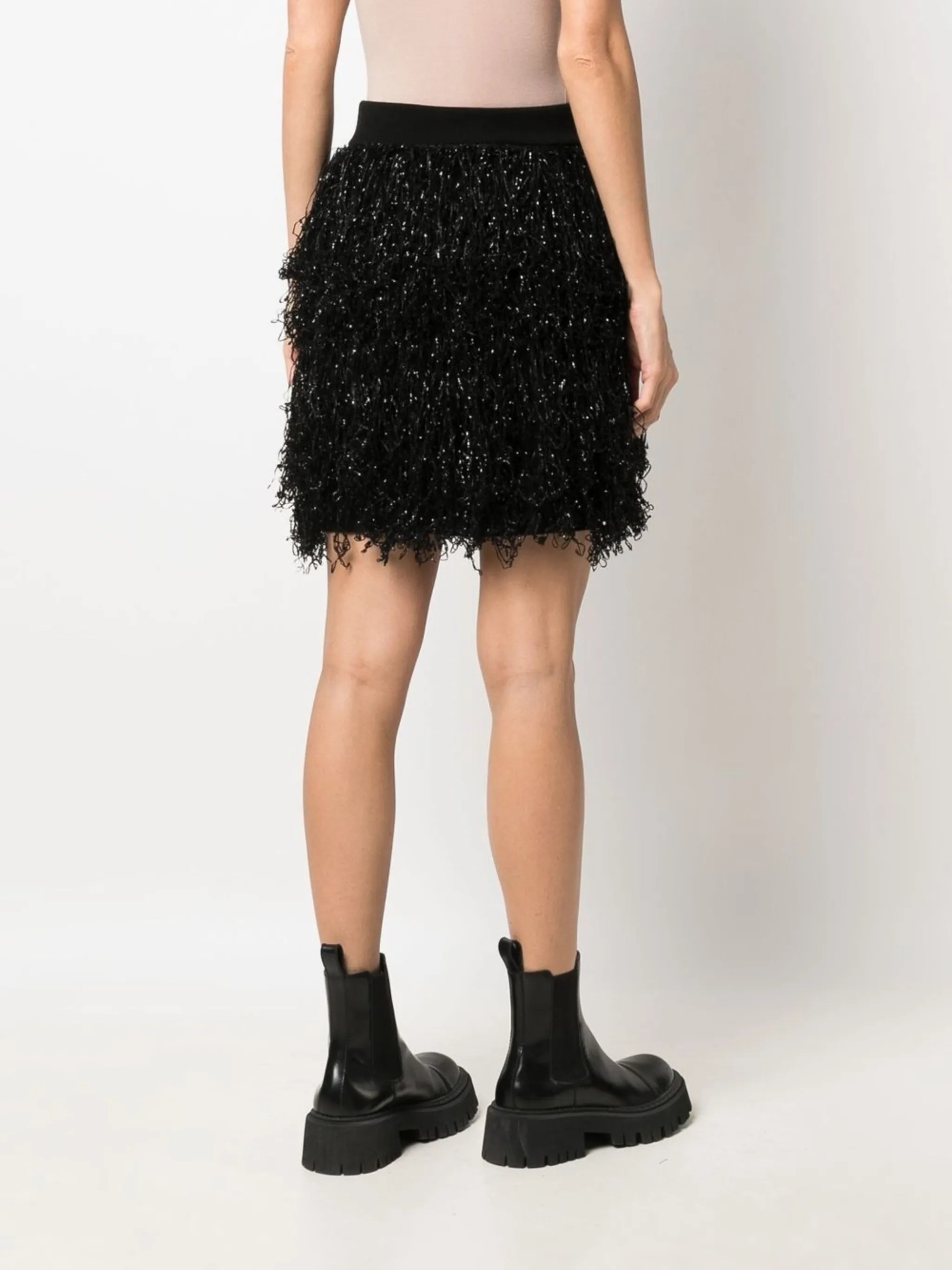 multi-layer fringe skirt
