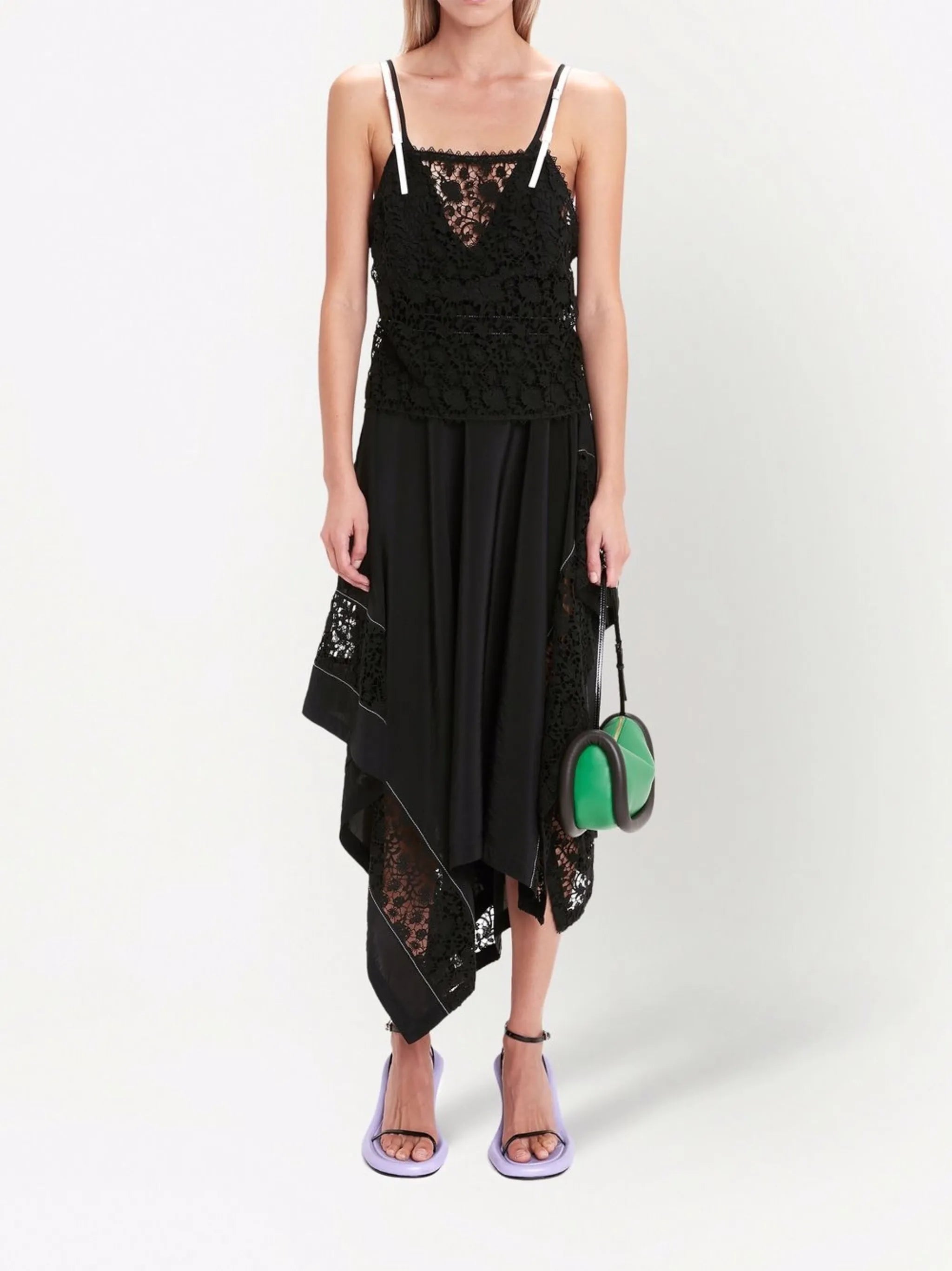 floral-lace cami top