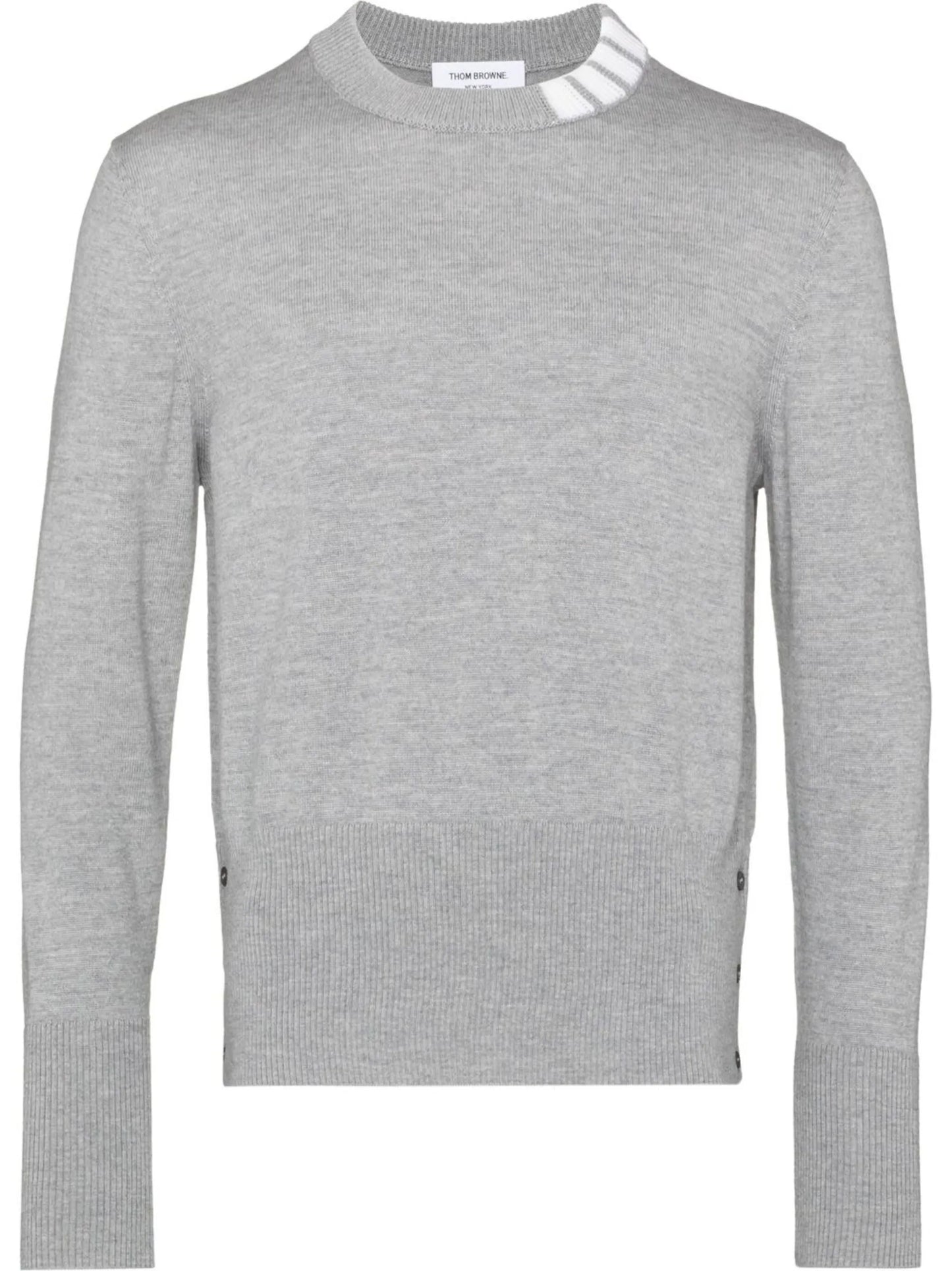4-Bar panelled wool jumper
