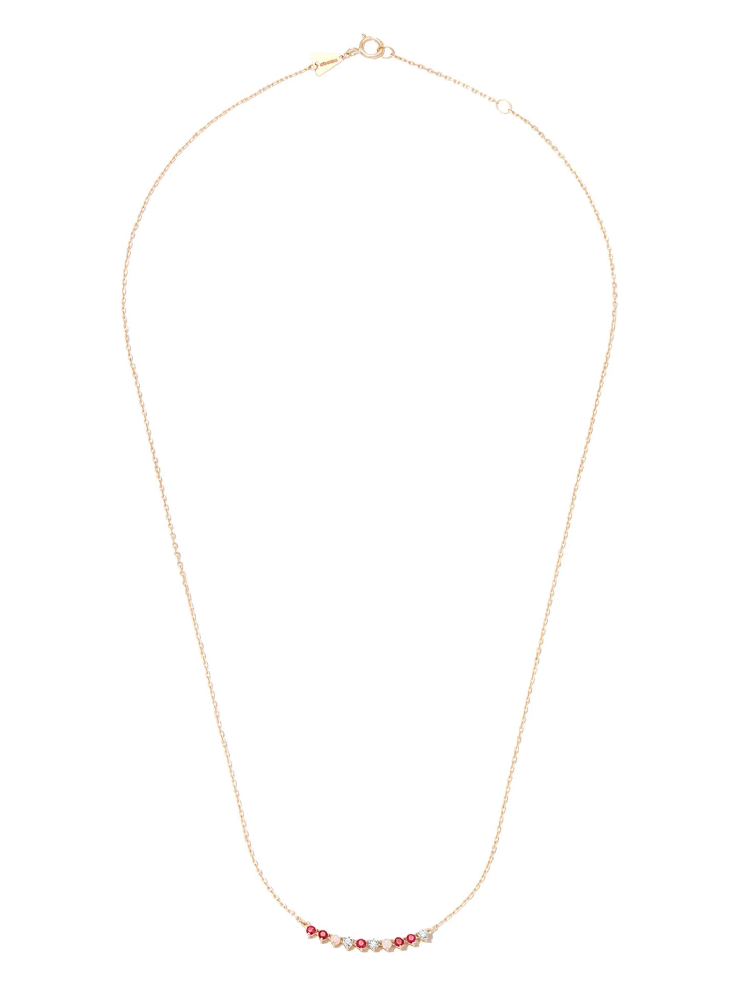 14kt yellow gold Amalfi multi-stone necklace