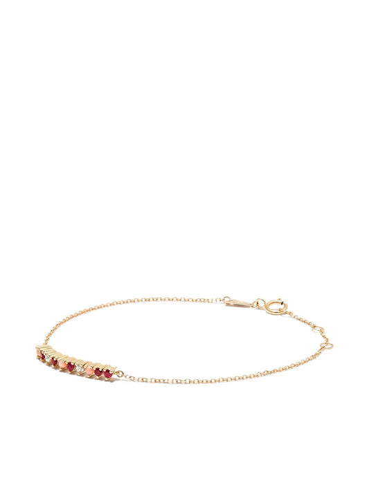 14kt yellow gold Amalfi multi-stone bracelet
