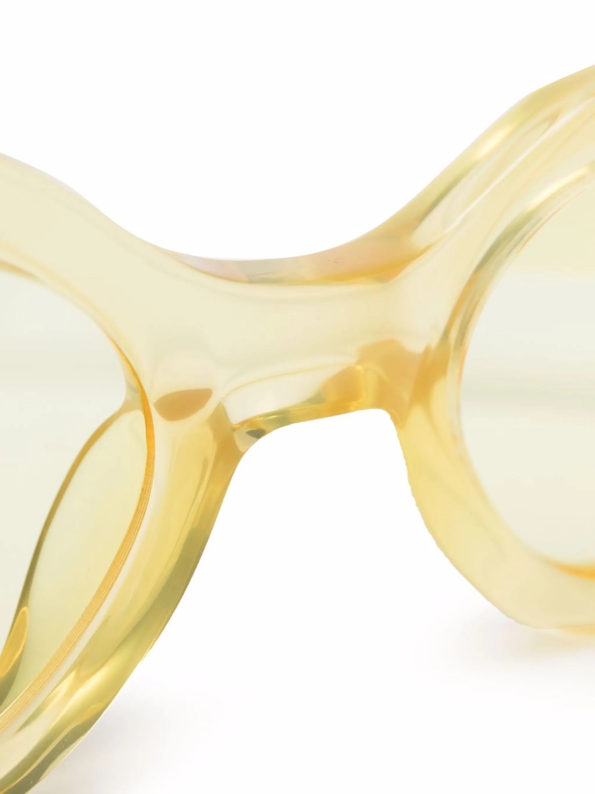 x Attico Irene hexagonal-frame sunglasses