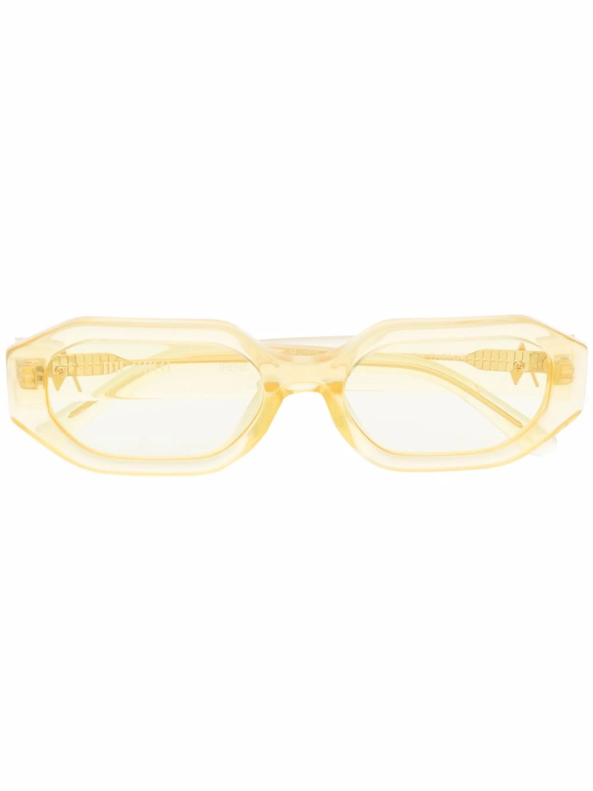 x Attico Irene hexagonal-frame sunglasses