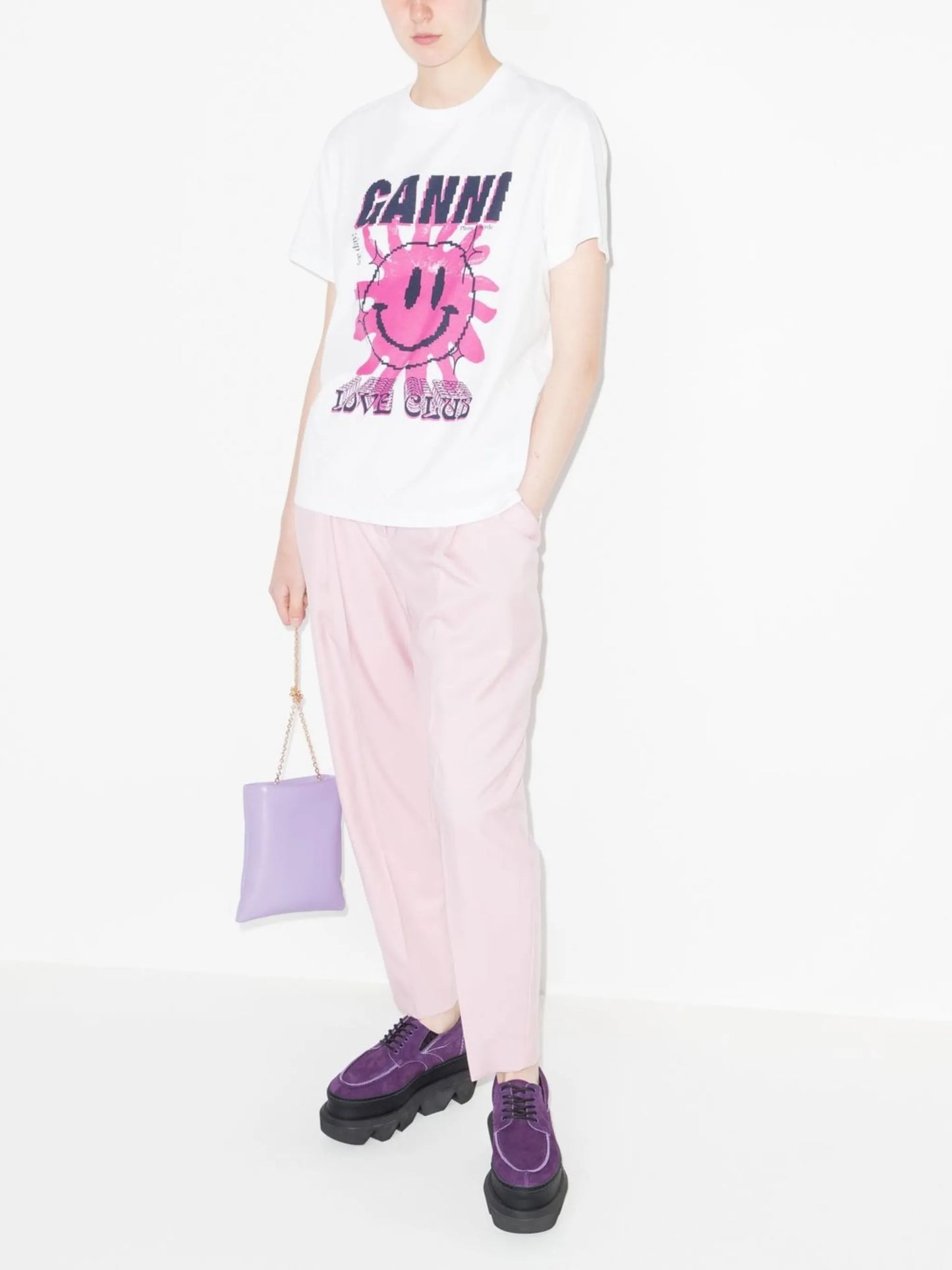 logo-print cotton T-shirt