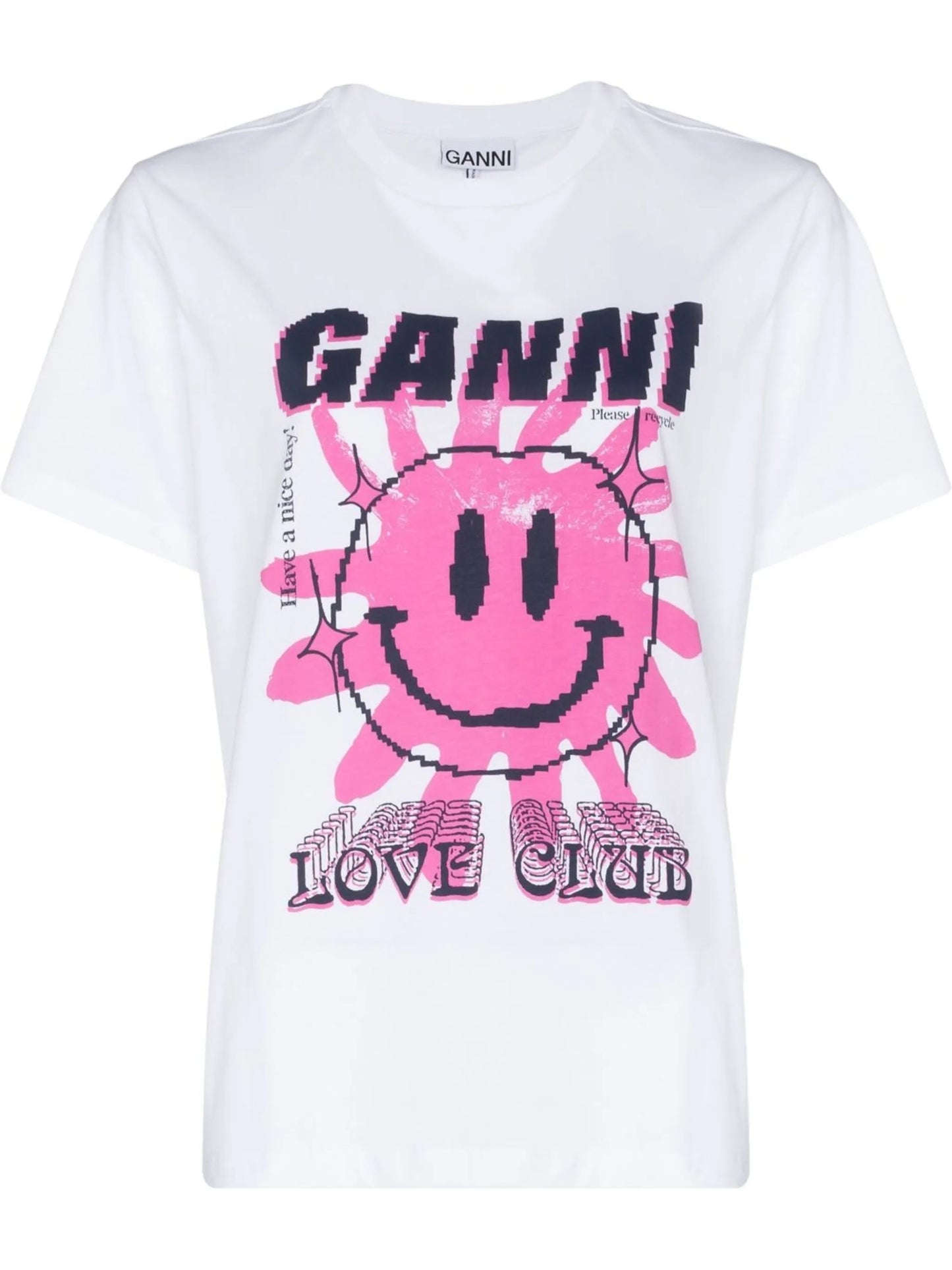 logo-print cotton T-shirt