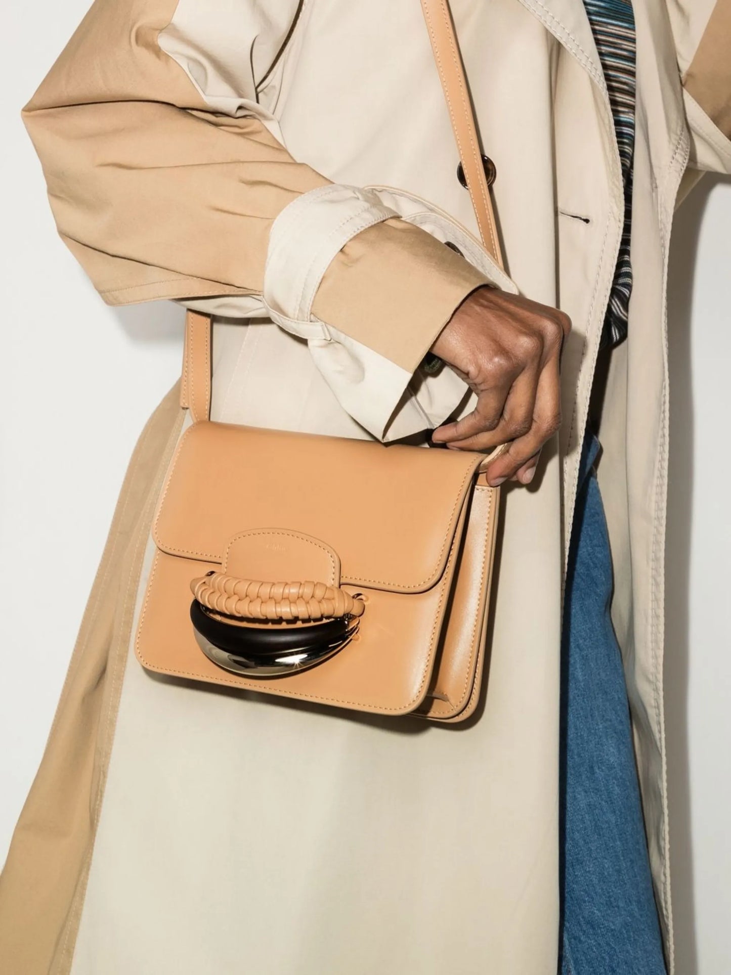 Kattie leather cross body bag