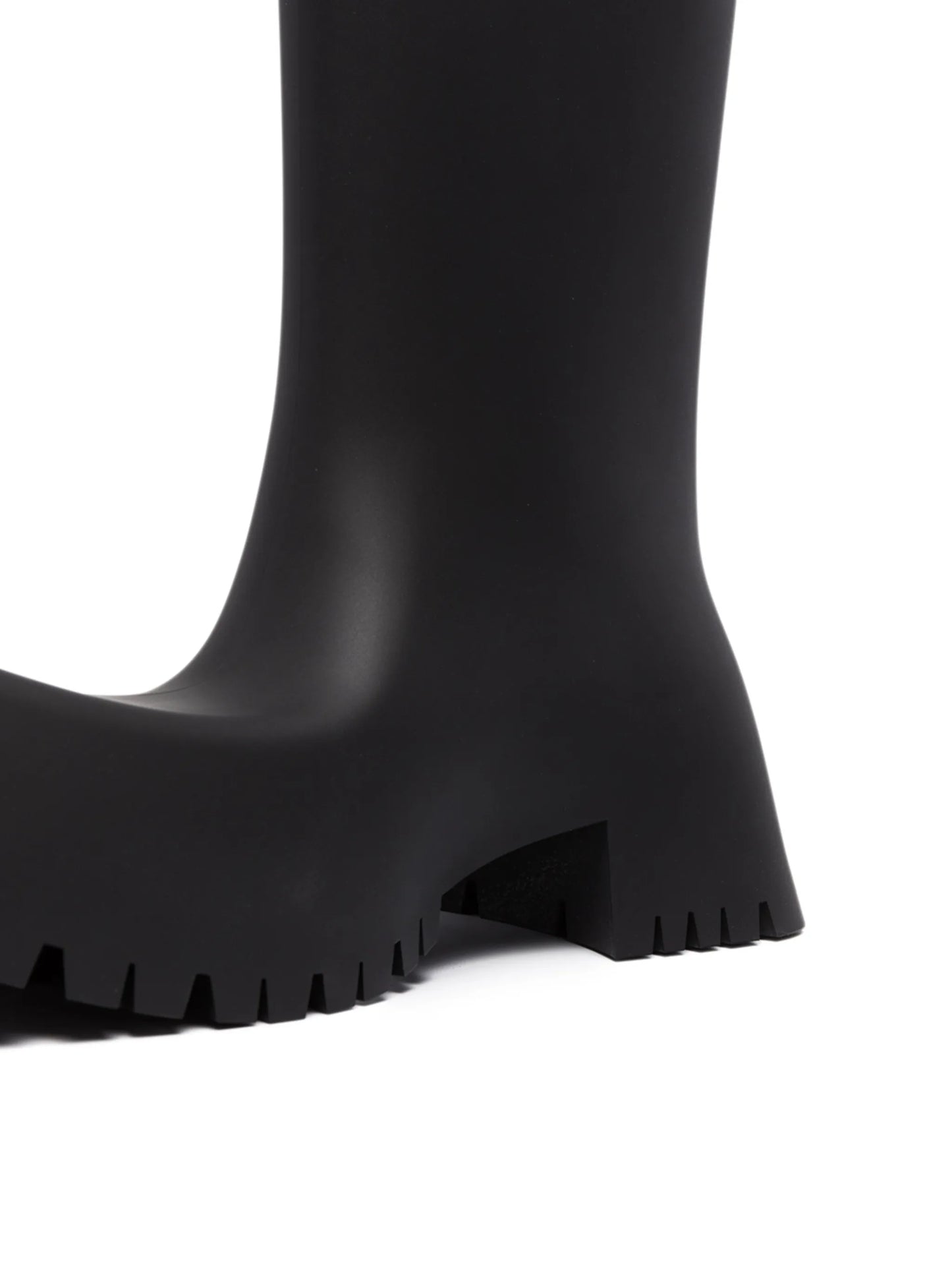 Trooper block-heel rubber boots