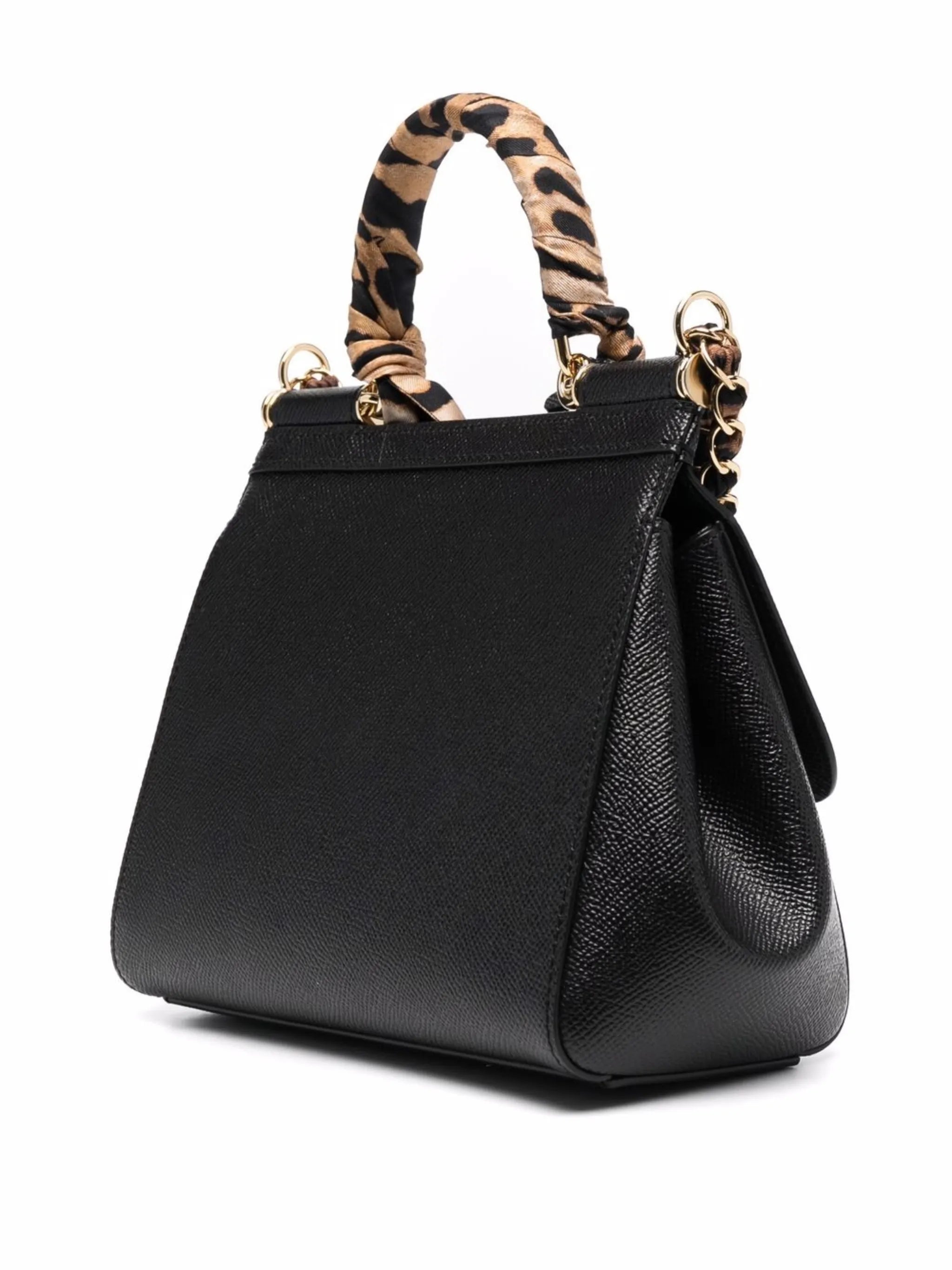 Sicily scarf-detail shoulder bag