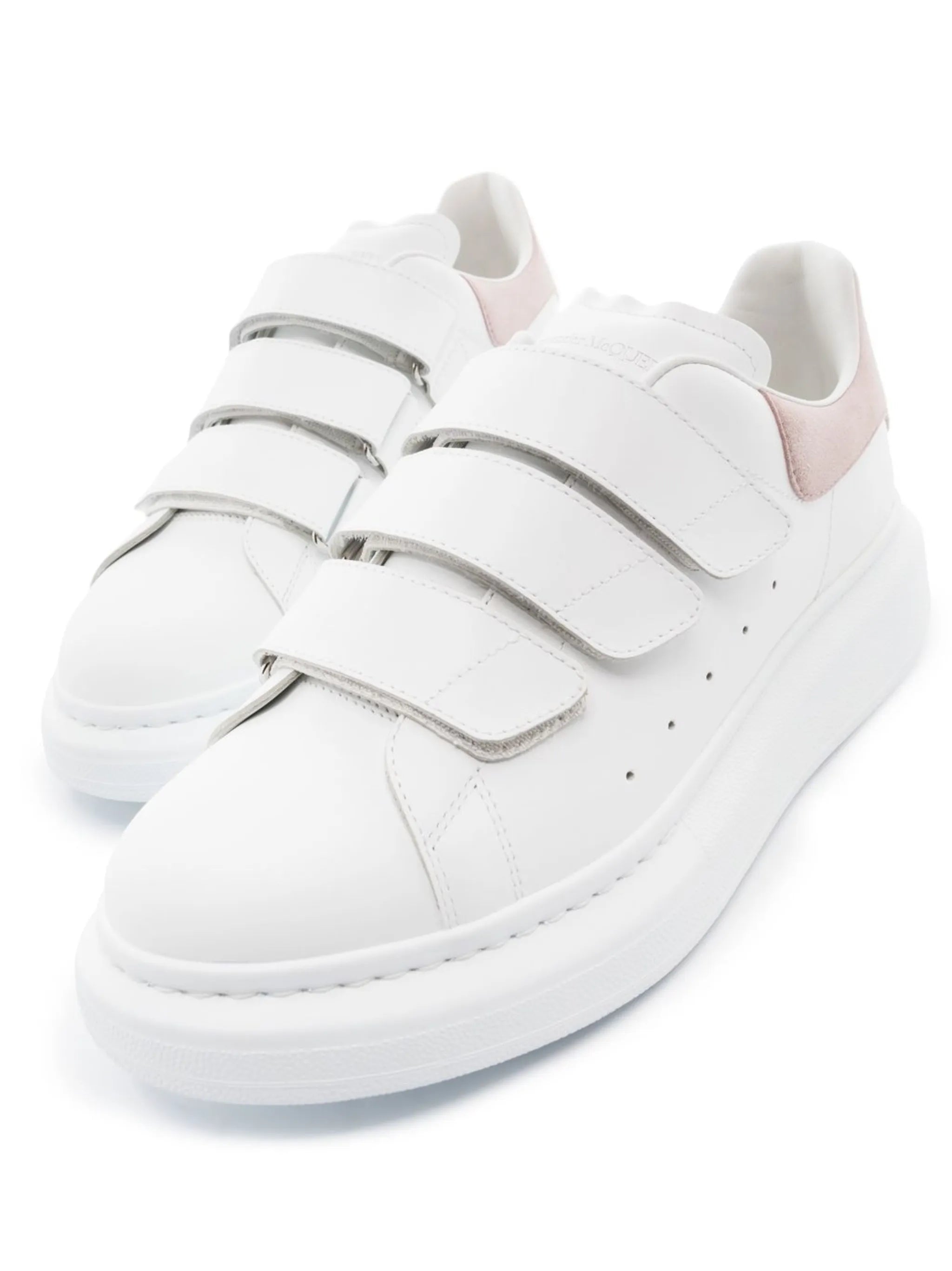 Oversized touch-strap sneakers