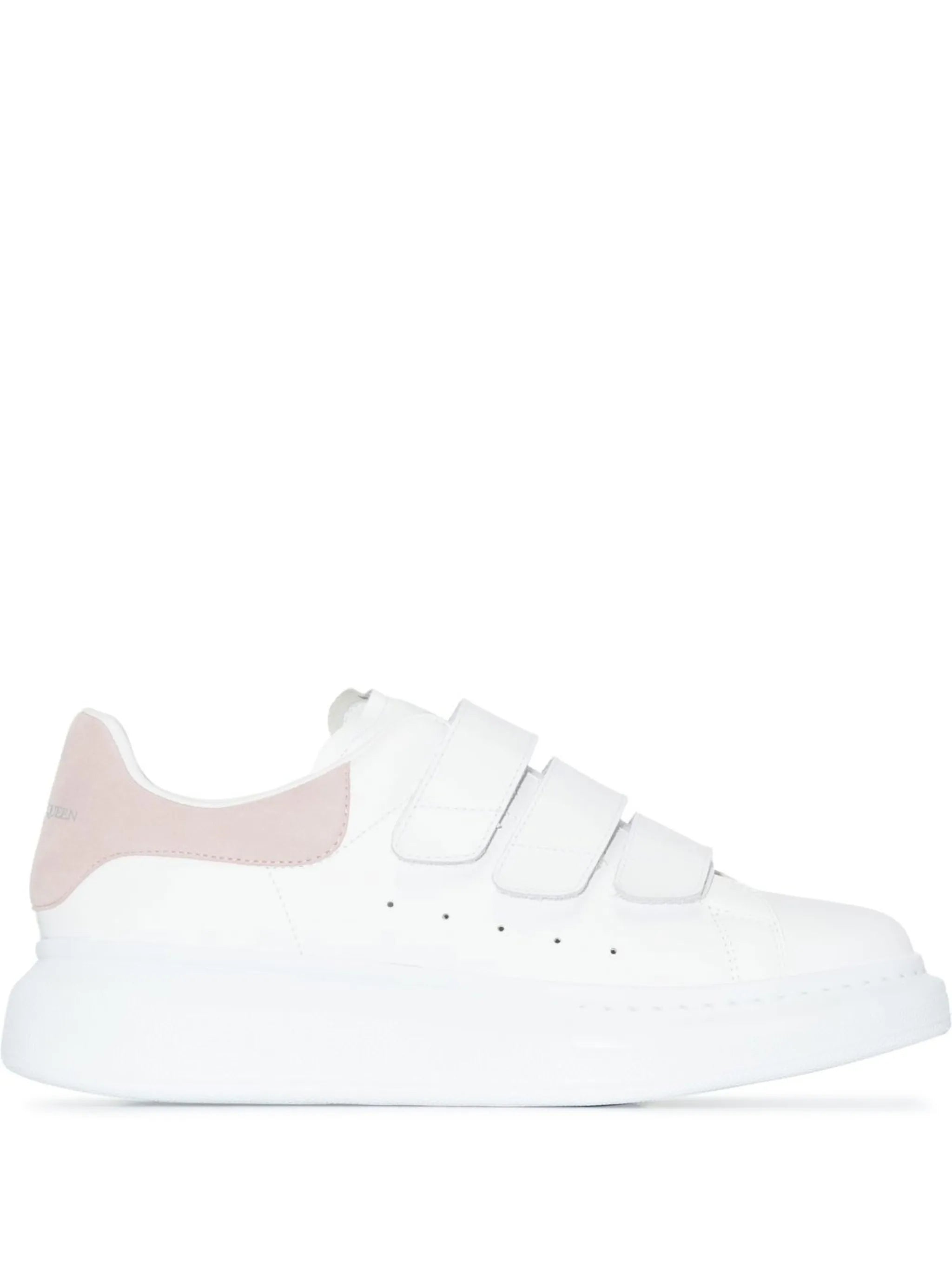 Oversized touch-strap sneakers