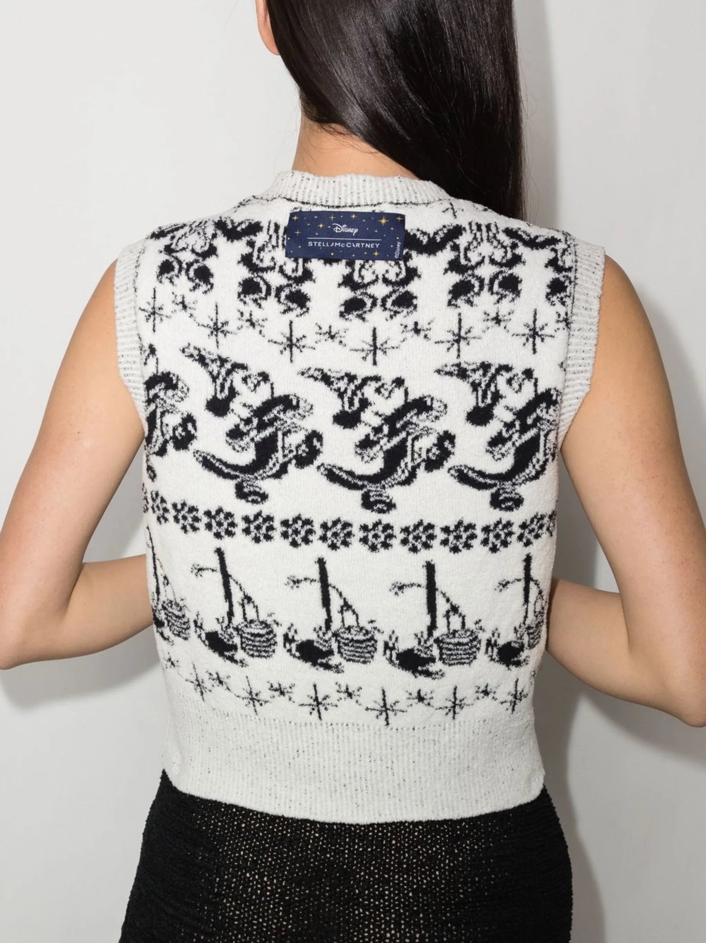 x Disney Fantasia intarsia-knit vest