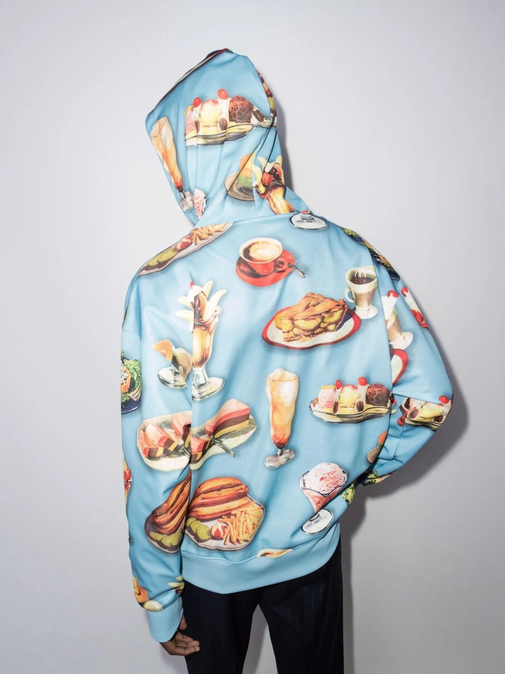 Diner Group-print hoodie