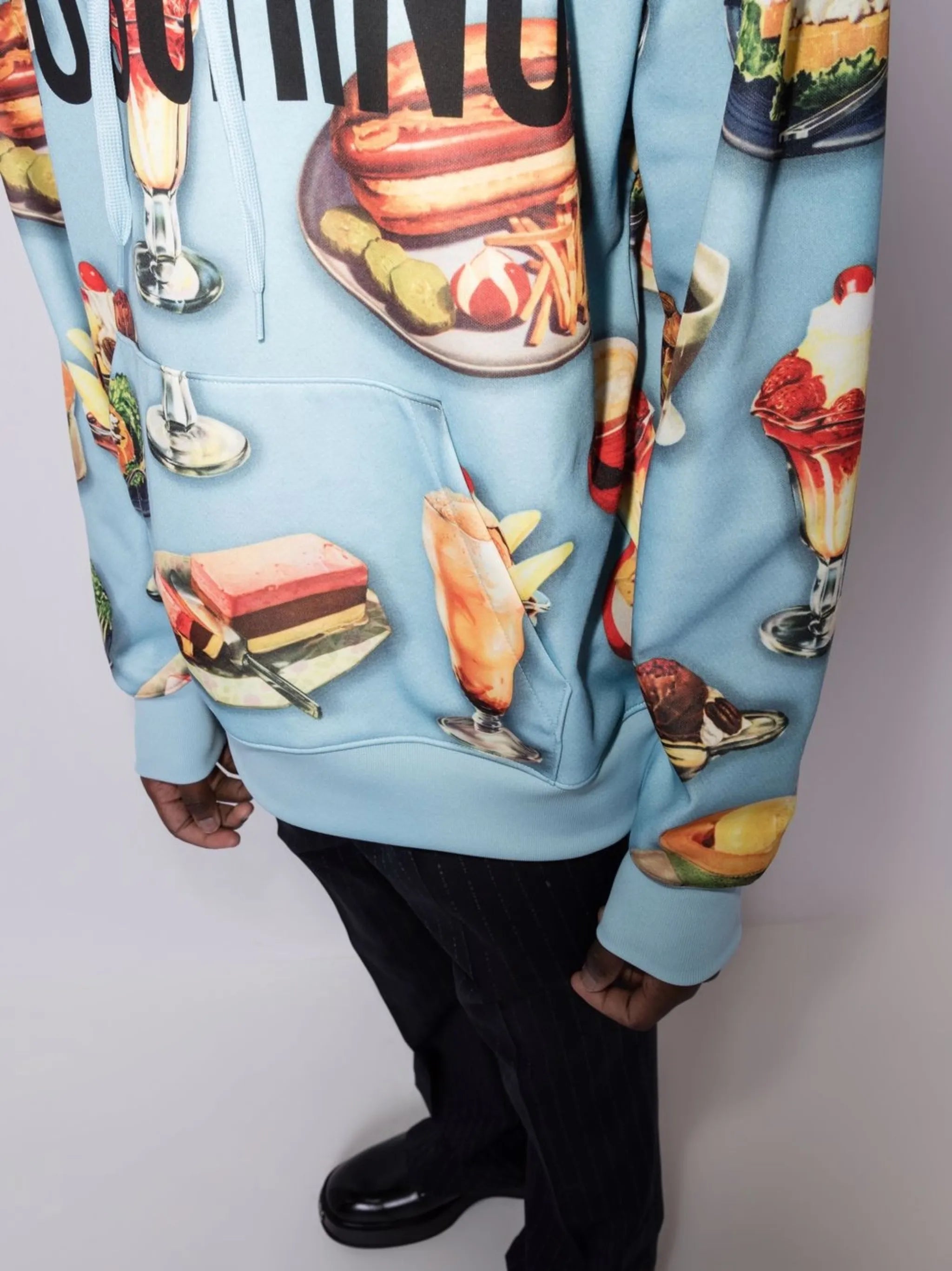 Diner Group-print hoodie