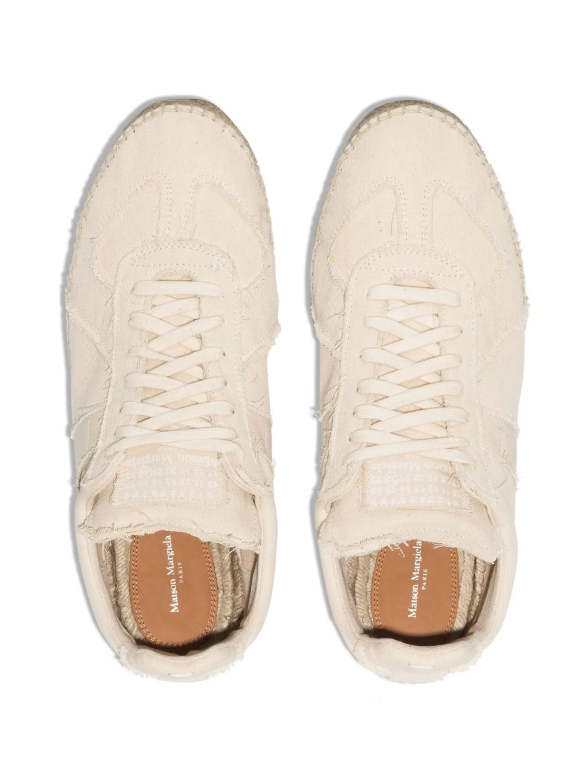 Replica canvas espadrille sneakers