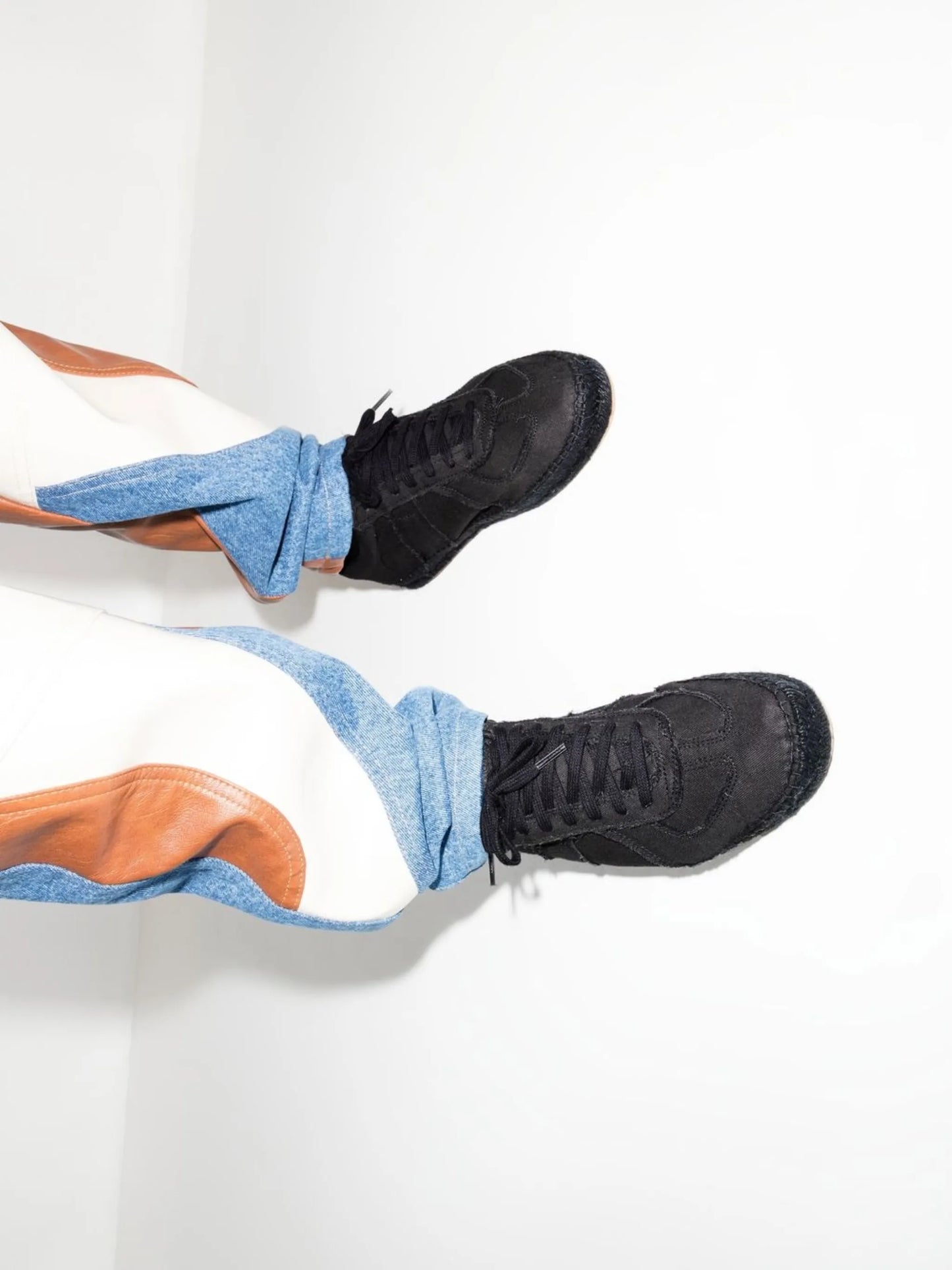 Replica canvas espadrille sneakers