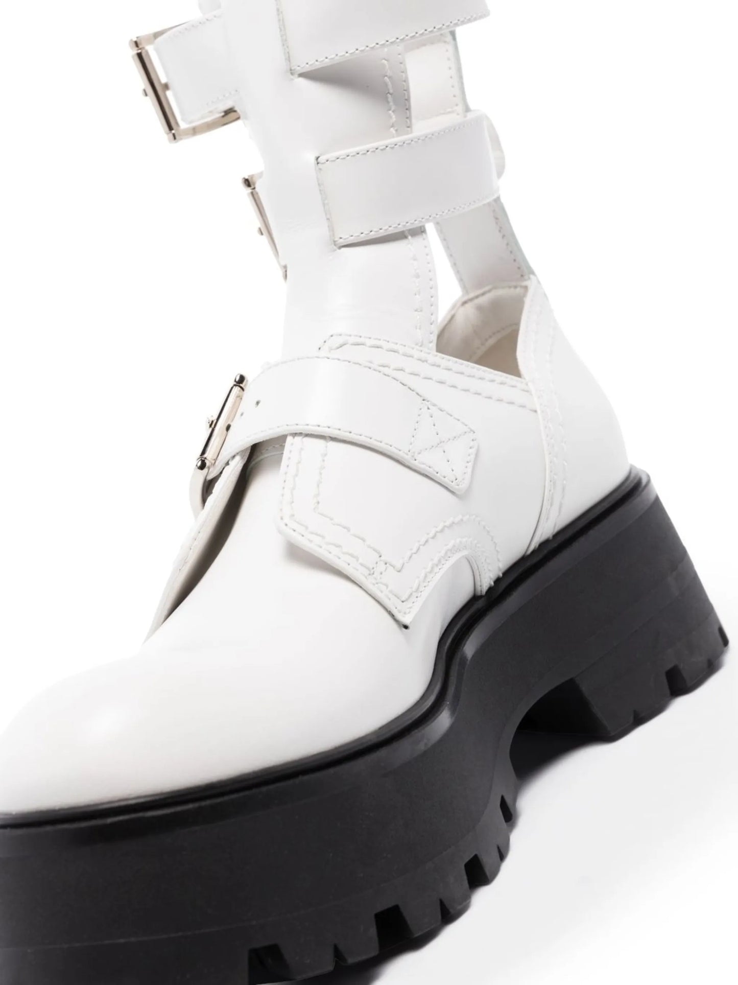 Rave leather boots