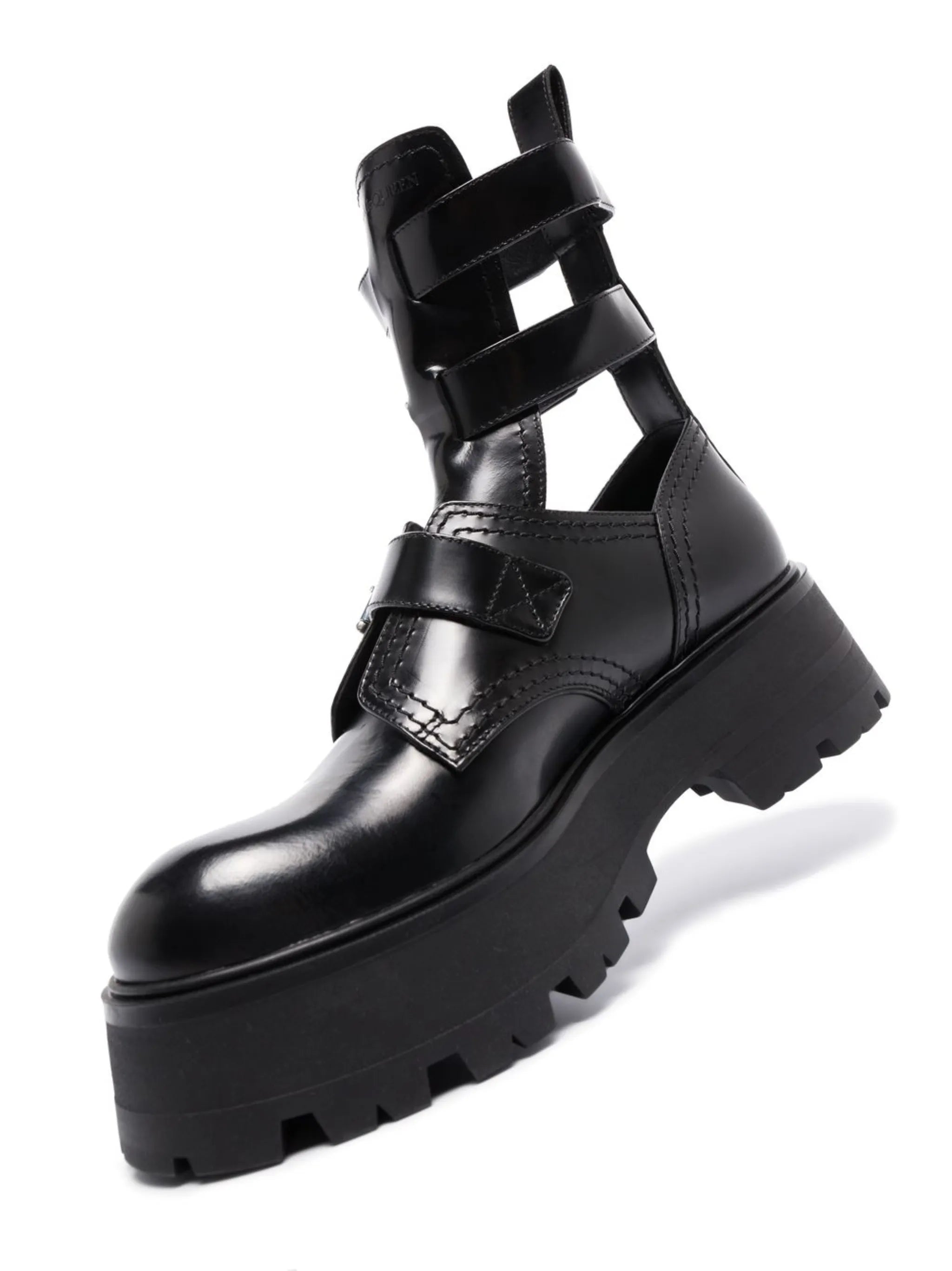 buckled ankle boots