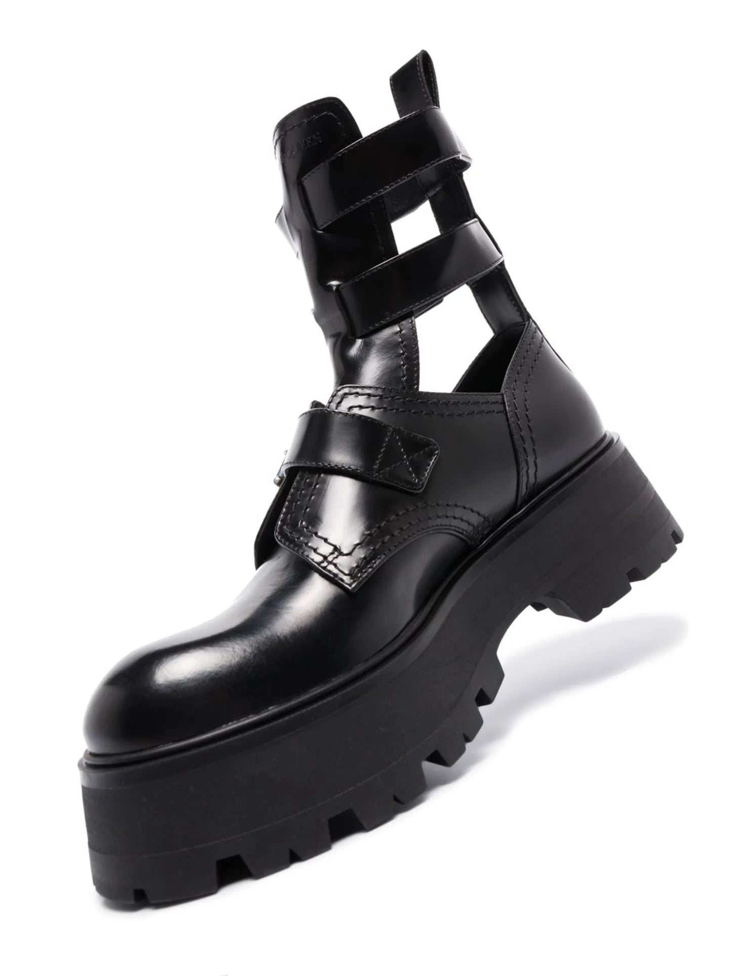 buckled ankle boots