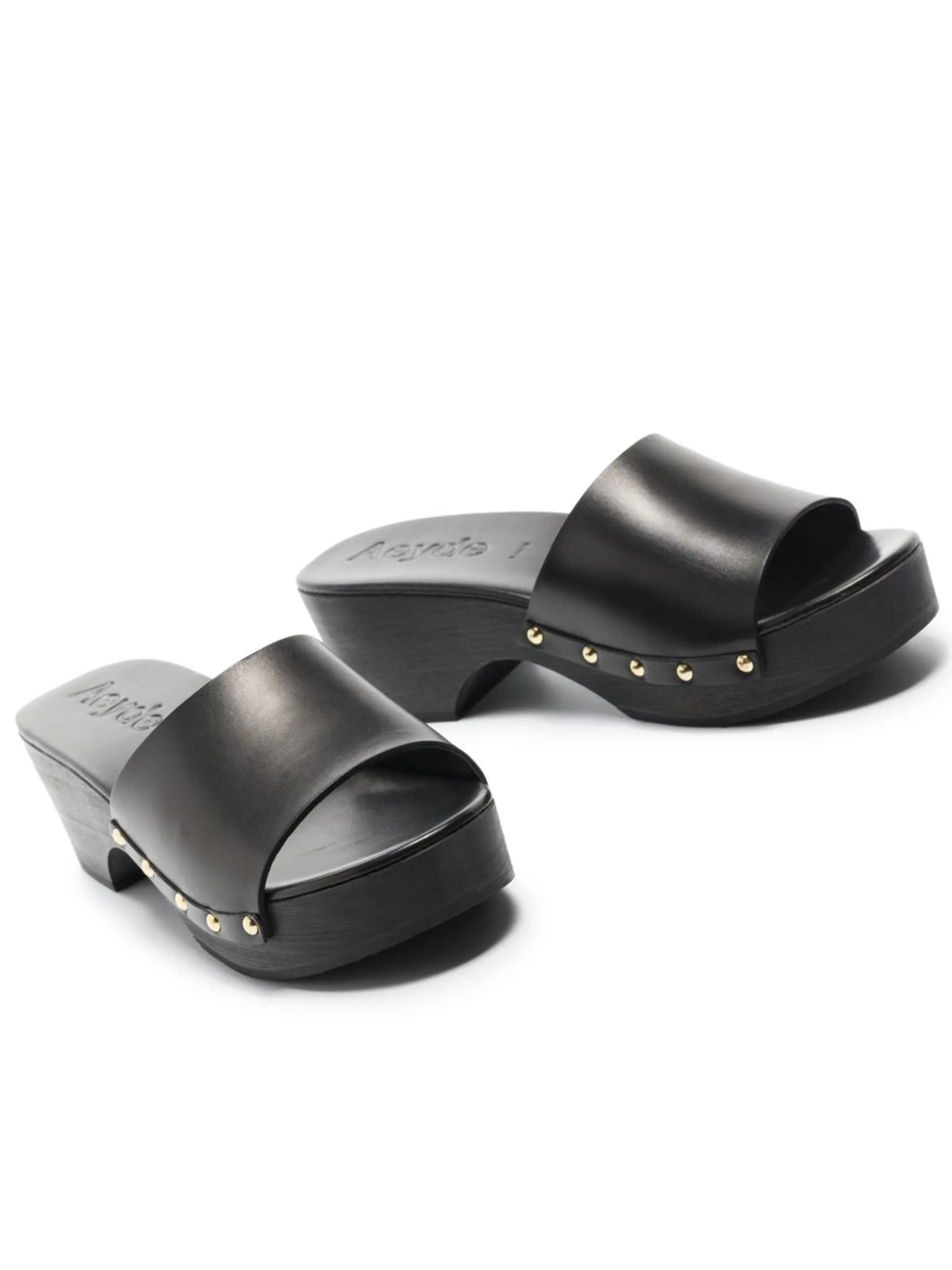 Bobbie open-toe clogs