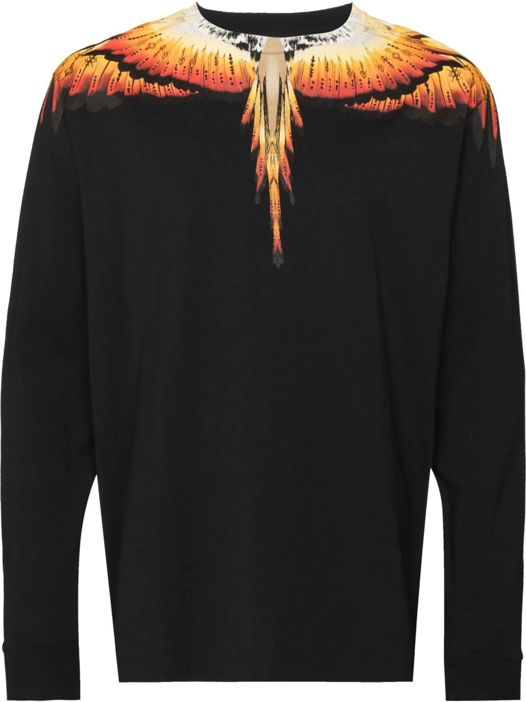 Wings-print T-shirt